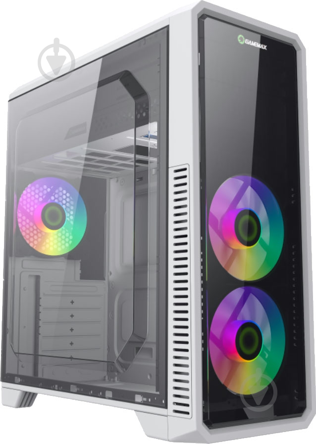 Корпус GameMax G561-FRGB-WH - фото 1 Корпус GameMax G561-FRGB-WH - фото 1