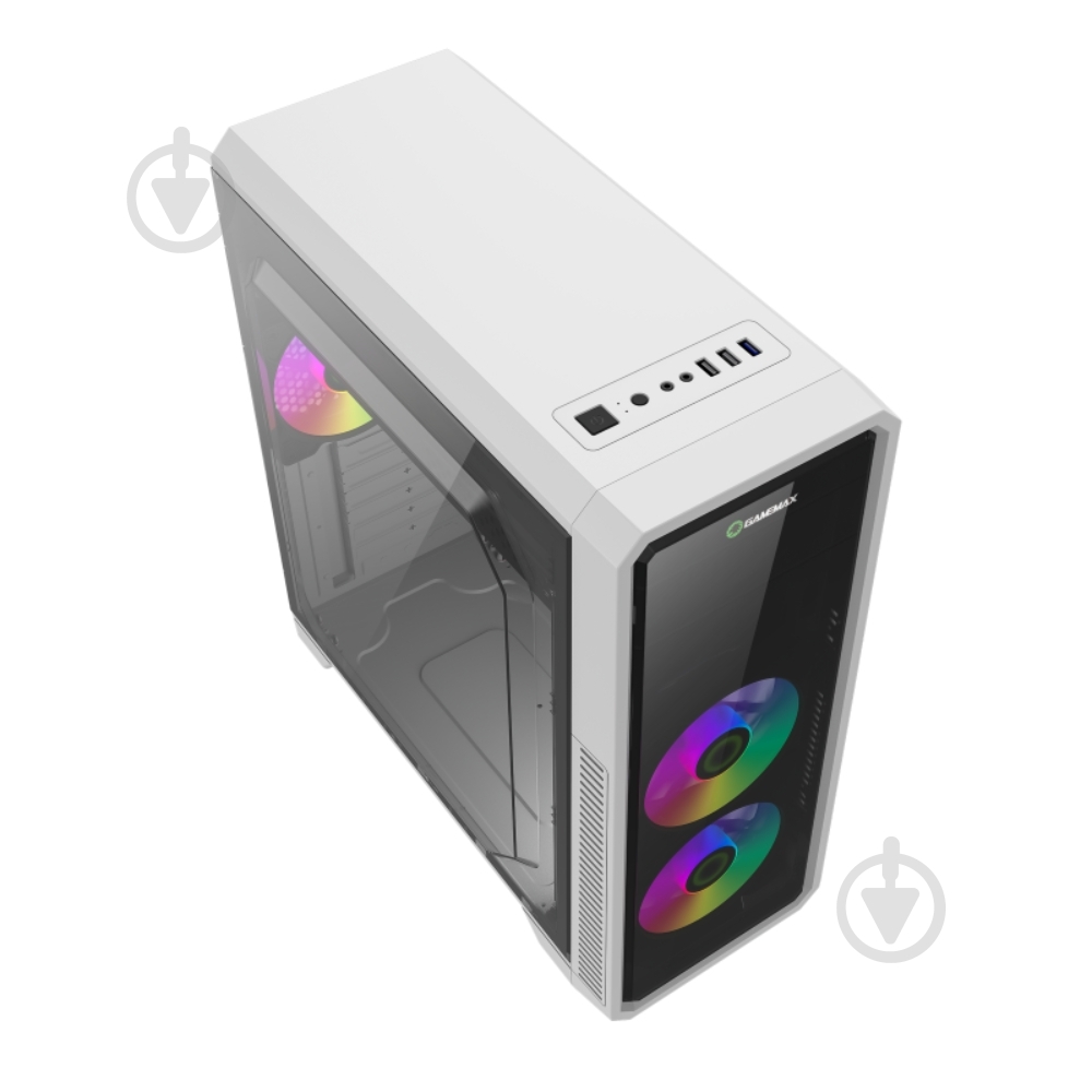 Корпус GameMax G561-FRGB-WH - фото 3 Корпус GameMax G561-FRGB-WH - фото 3