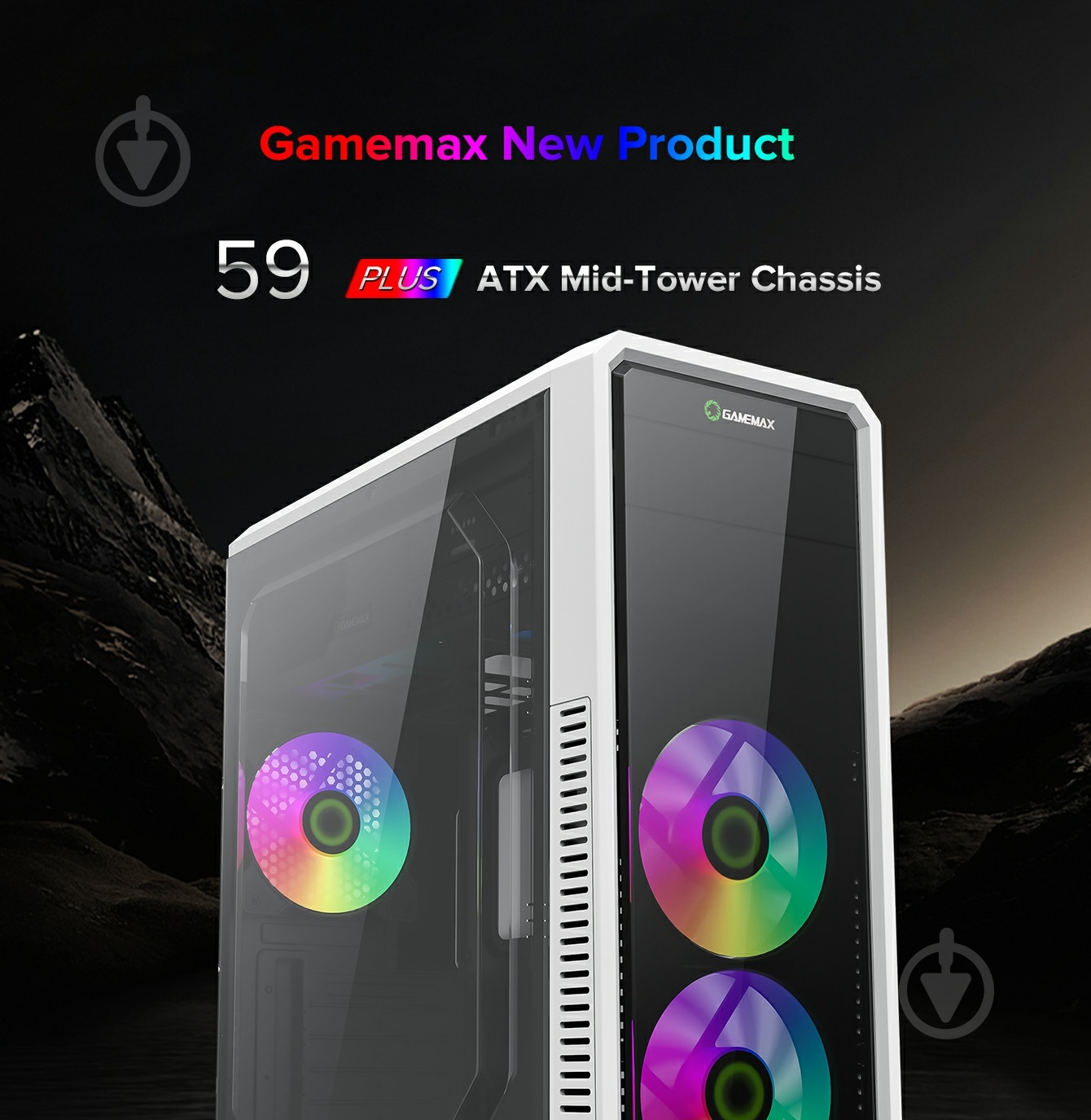 Корпус GameMax G561-FRGB-WH - фото 14 Корпус GameMax G561-FRGB-WH - фото 14