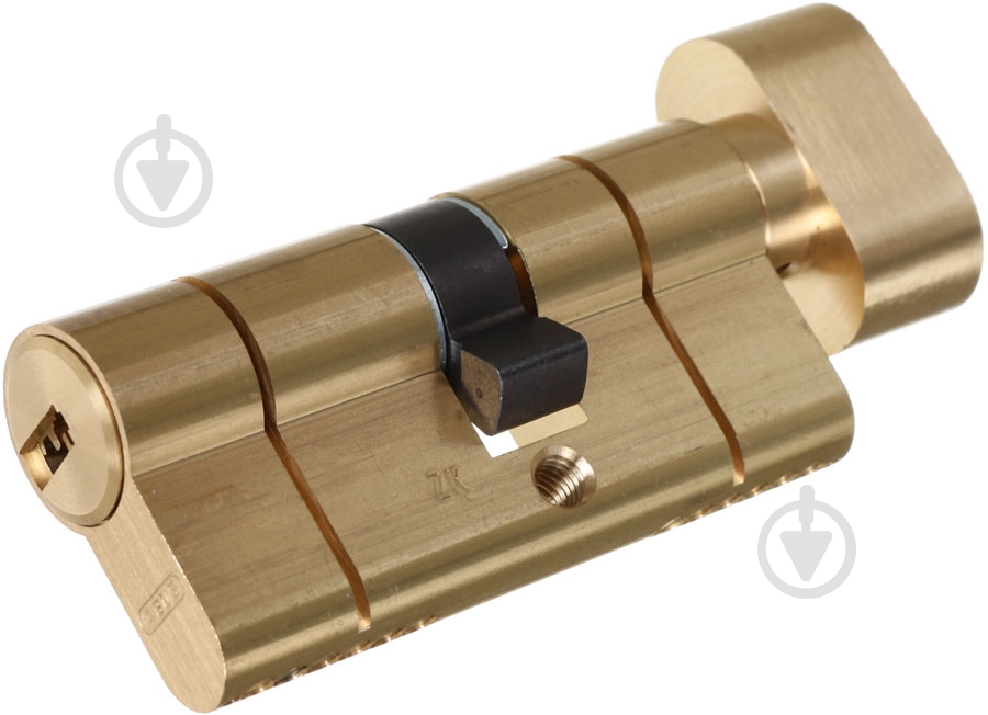 Цилиндр Abus KD6PS 35x30 ключ-вороток 65 мм матовая латунь - фото 3 Цилиндр Abus KD6PS 35x30 ключ-вороток 65 мм матовая латунь - фото 3