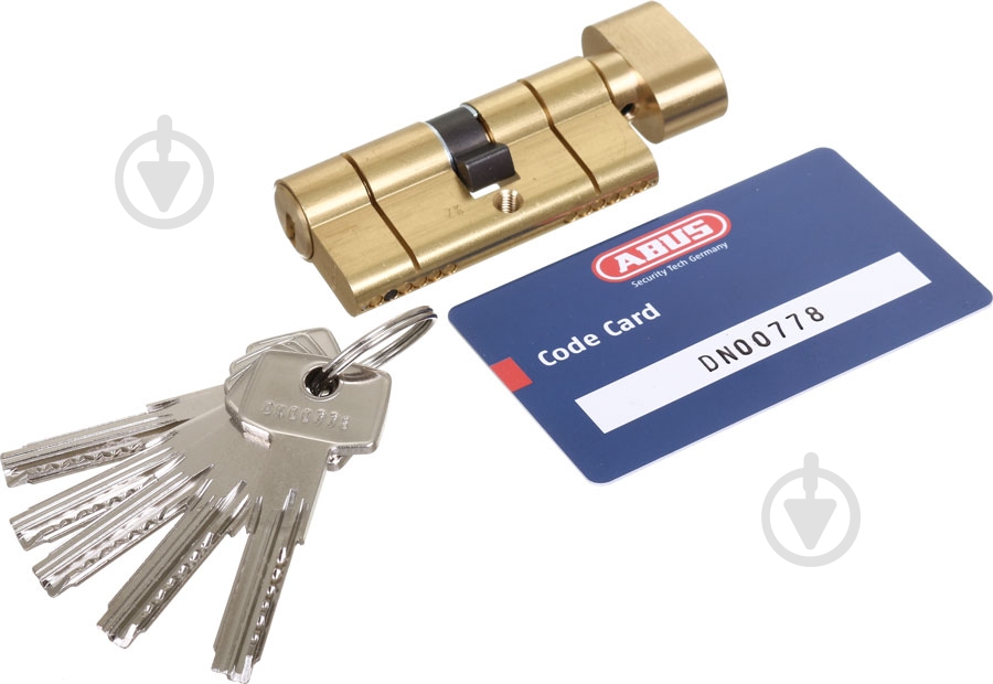 Цилиндр Abus KD6PS 35x30 ключ-вороток 65 мм матовая латунь - фото 5 Цилиндр Abus KD6PS 35x30 ключ-вороток 65 мм матовая латунь - фото 5