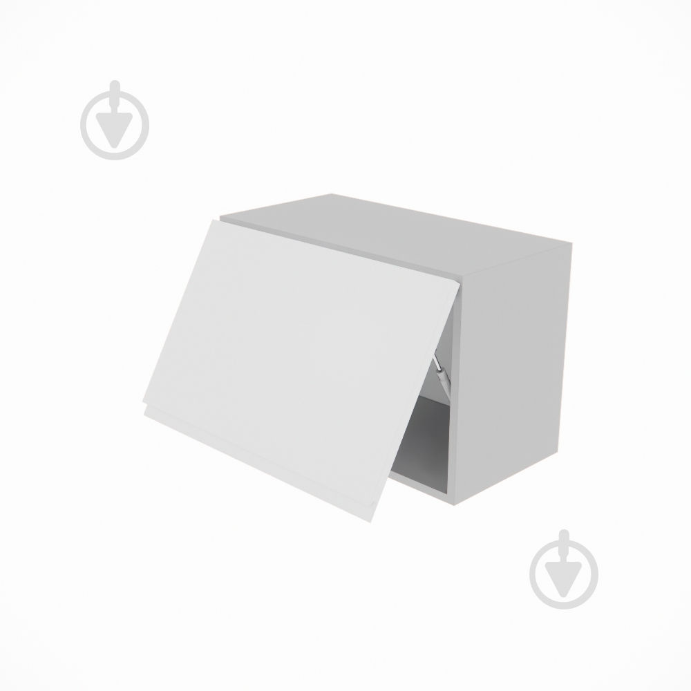 Шкаф Влада (60 Окап) белый шелк/пепельный Світ Меблів - фото 2 Шкаф Влада (60 Окап) белый шелк/пепельный Світ Меблів - фото 2