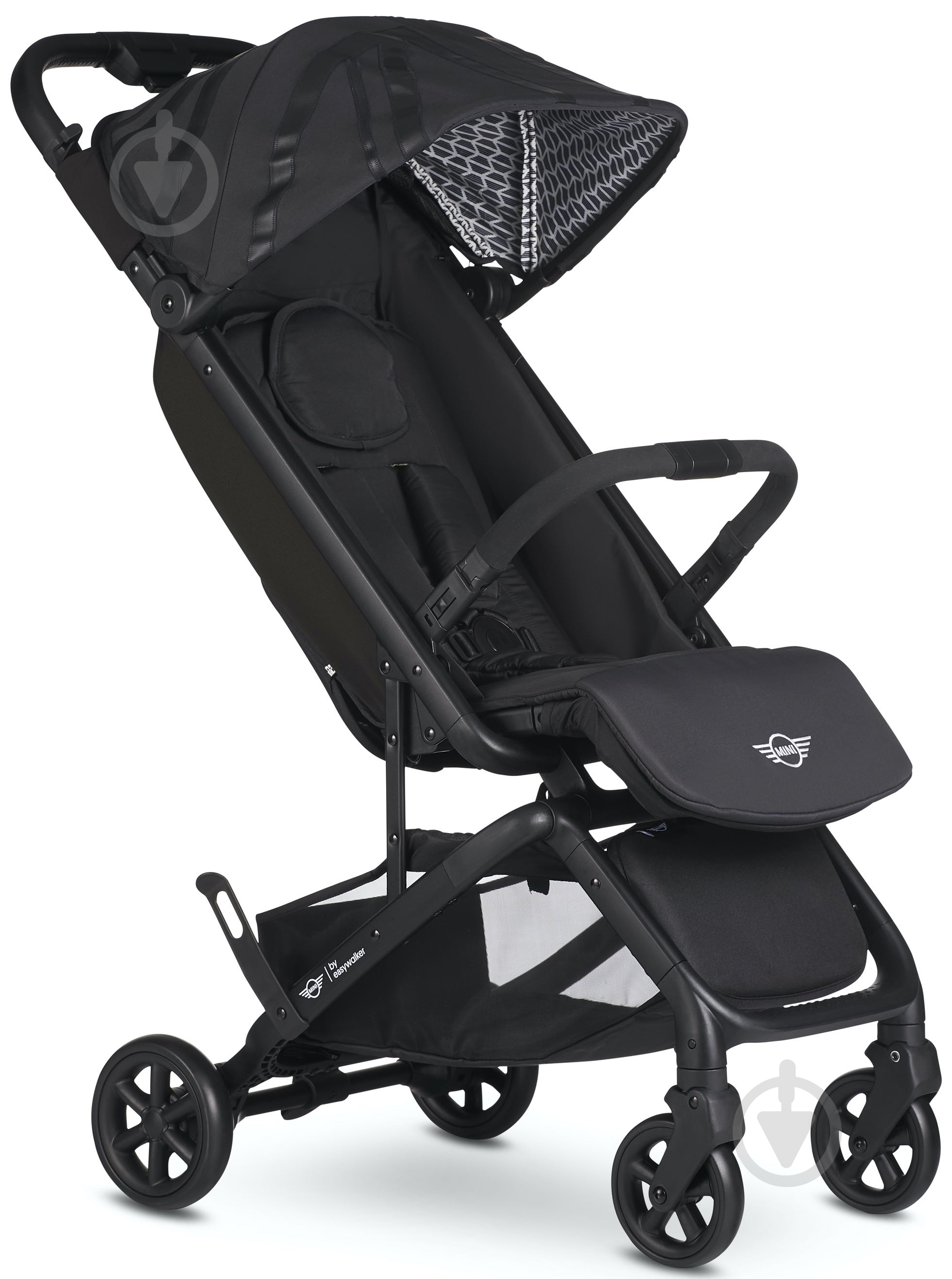 Коляска прогулочная Easywalker Buggy GO Oxford Black - фото 1