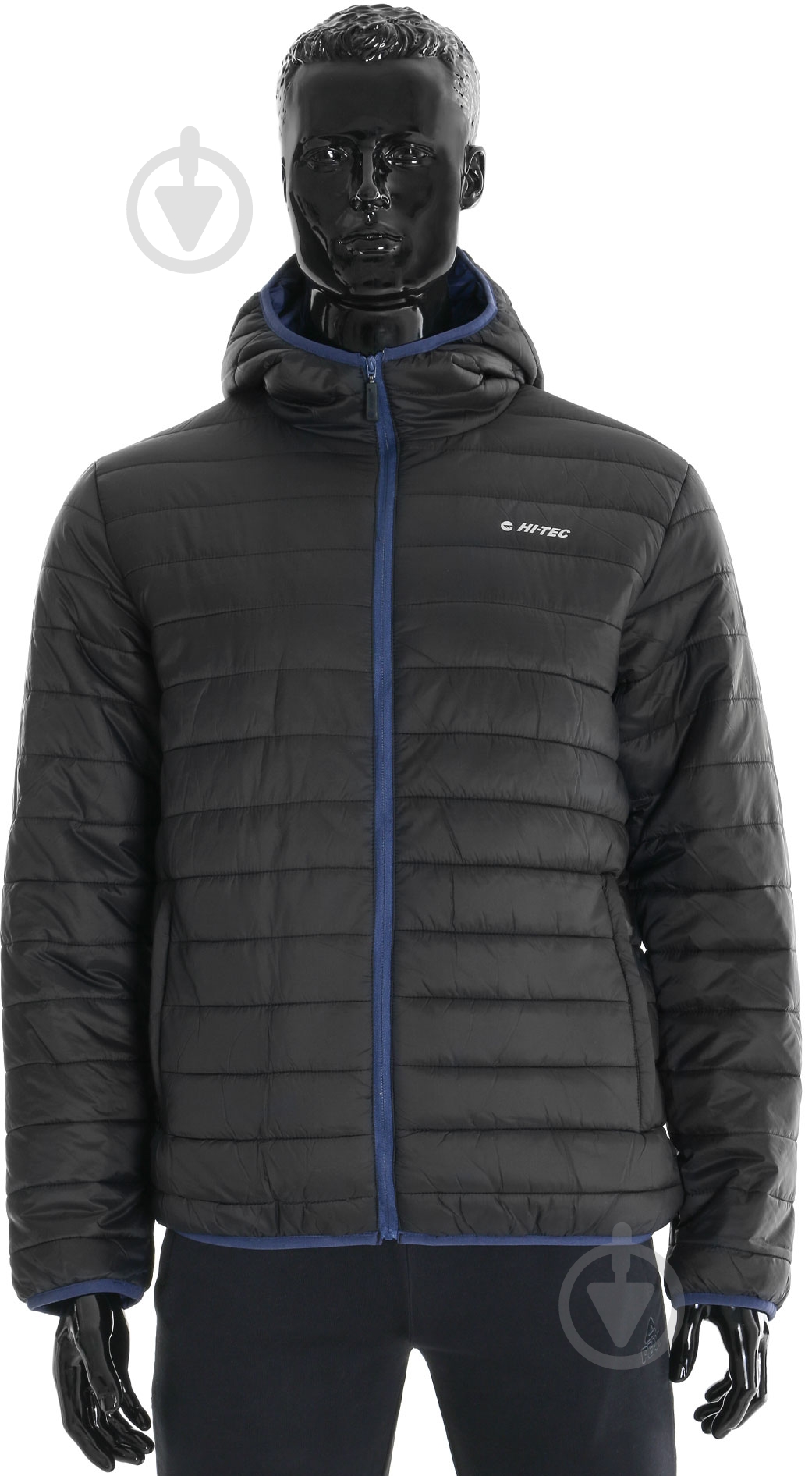 Куртка Hi-Tec Noris NORIS-blk/evening blue р.M черный - фото 1