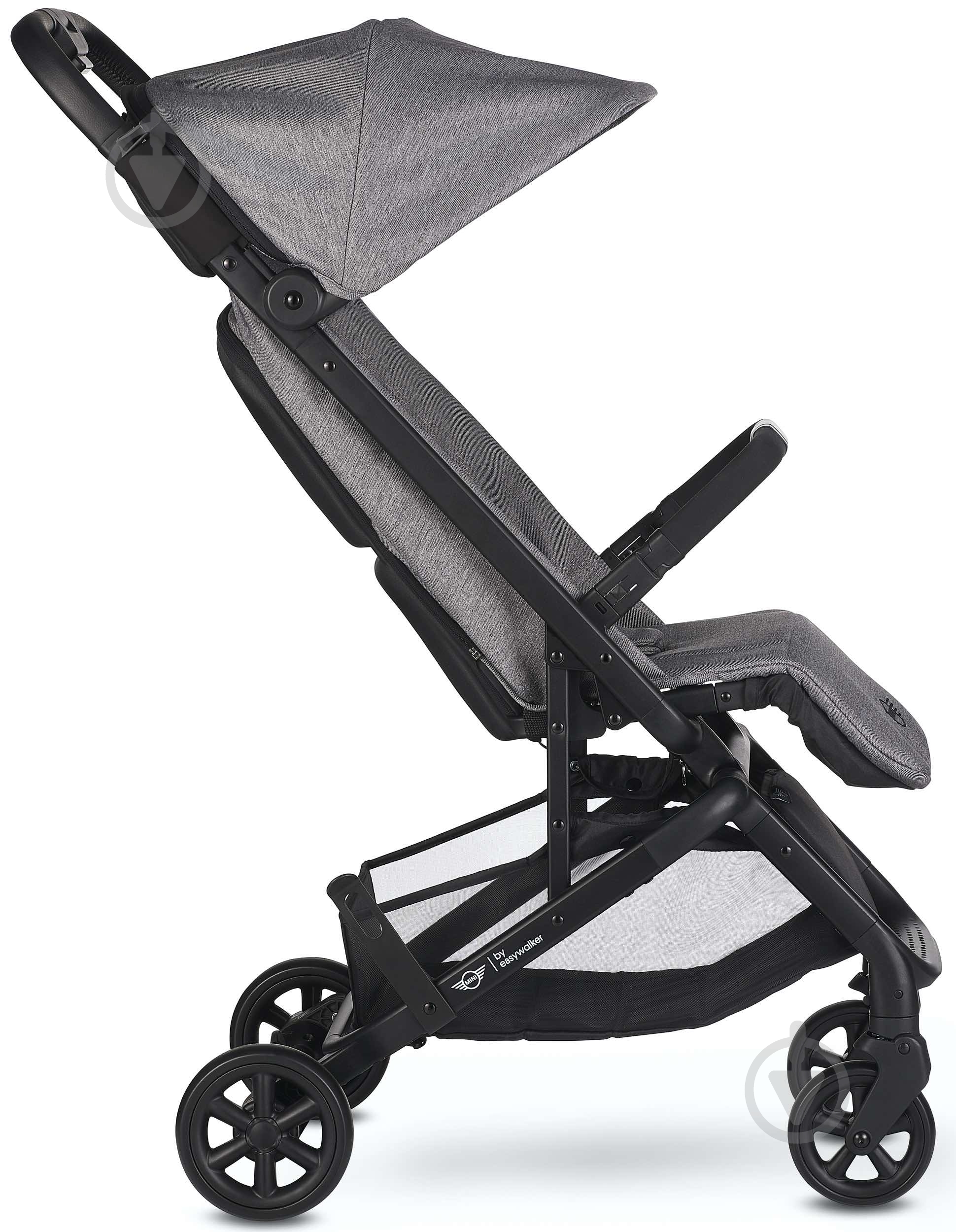 Коляска прогулочная Easywalker Buggy GO Soho Grey - фото 2