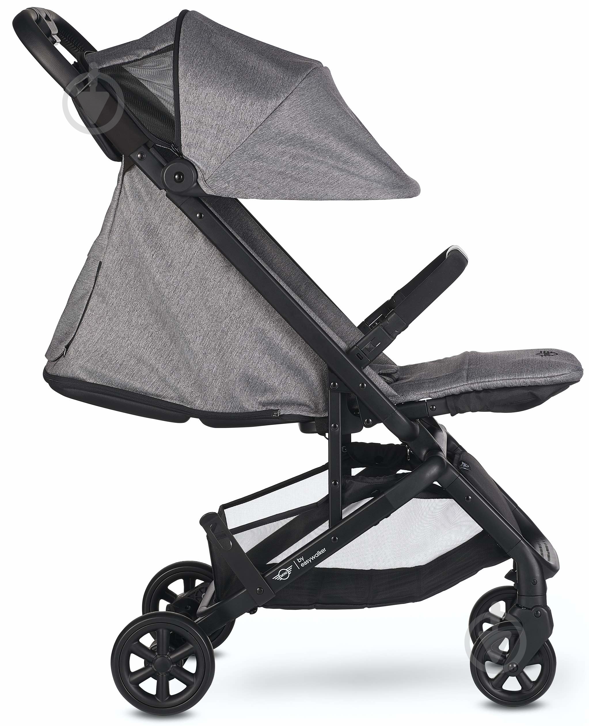 Коляска прогулочная Easywalker Buggy GO Soho Grey - фото 3