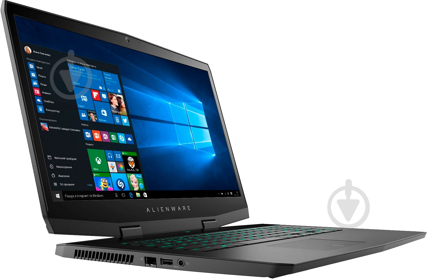 Ноутбук Dell ALIENWARE m17 17.3" (A77321S3NDW-419) gray - фото 2 Ноутбук Dell ALIENWARE m17 17.3" (A77321S3NDW-419) gray - фото 2