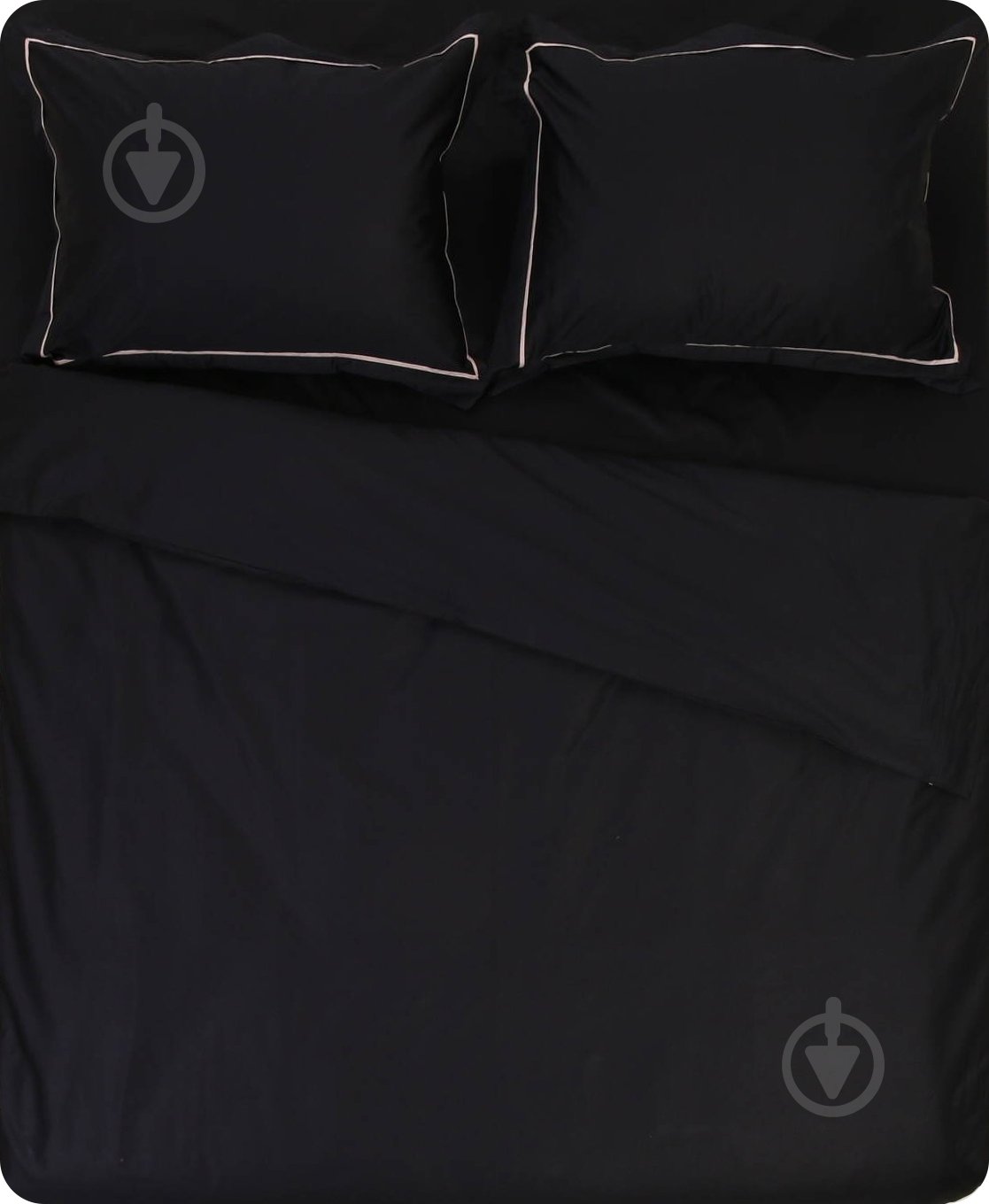 Комплект постельного белья Solid 2 черный La Nuit - фото 8