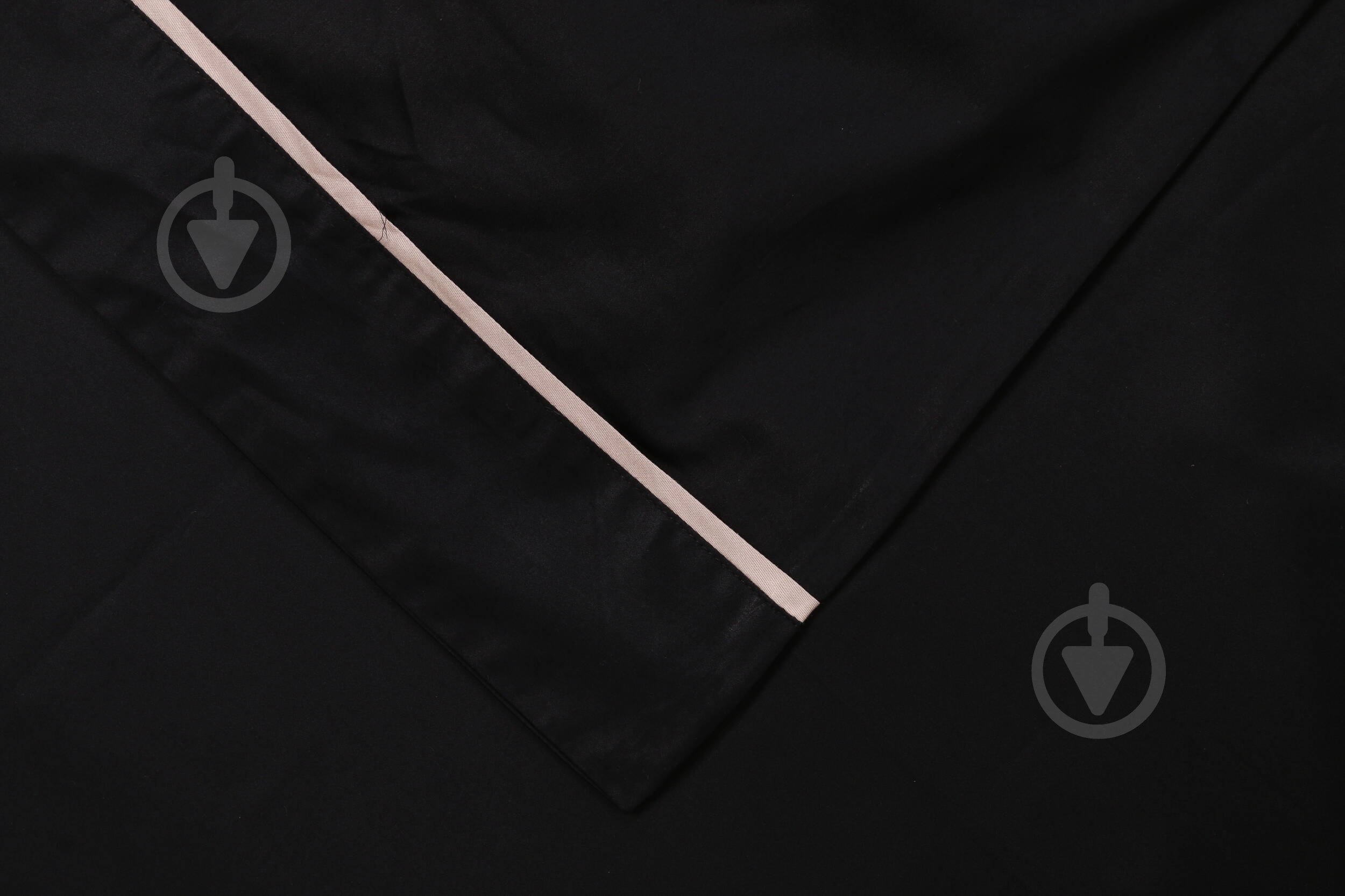 Комплект постельного белья Solid 2 черный La Nuit - фото 10