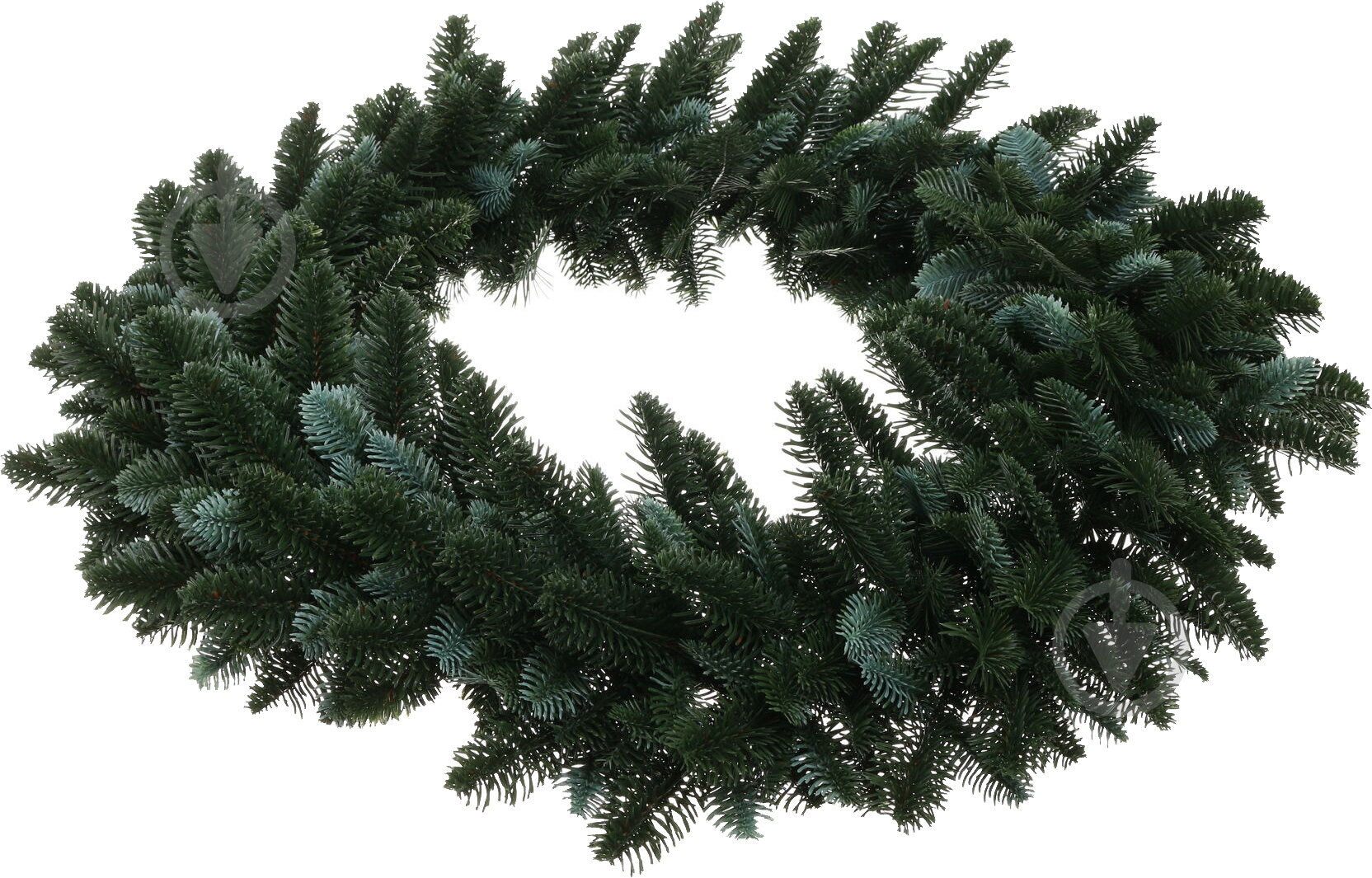 Венок новогодний литой Изумрудный большой зеленый d590 мм ВЛСвз - фото 2 Венок новогодний литой Изумрудный большой зеленый d590 мм ВЛСвз - фото 2