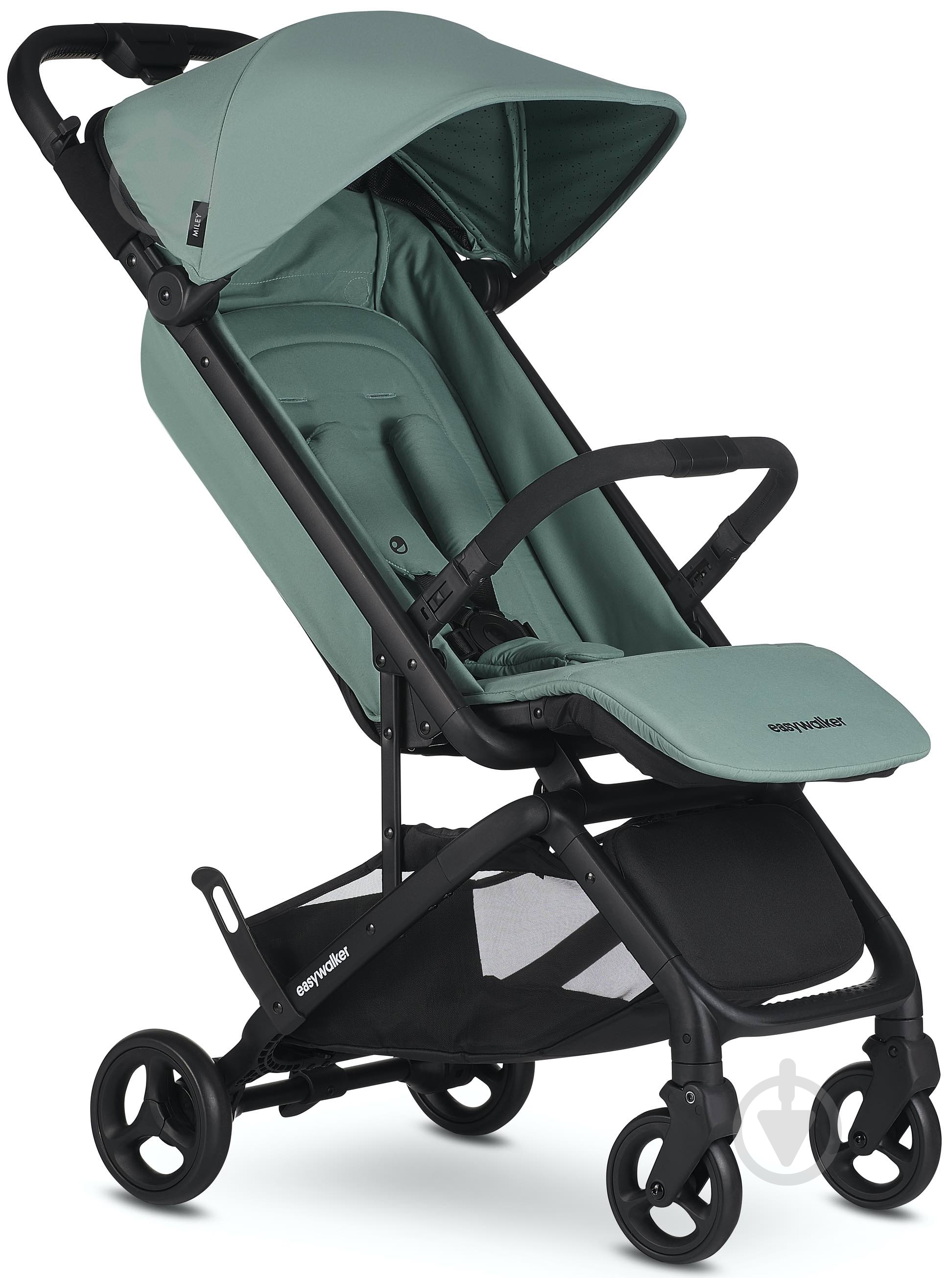 Коляска прогулочная Easywalker Miley Coral Green - фото 1 Коляска прогулочная Easywalker Miley Coral Green - фото 1