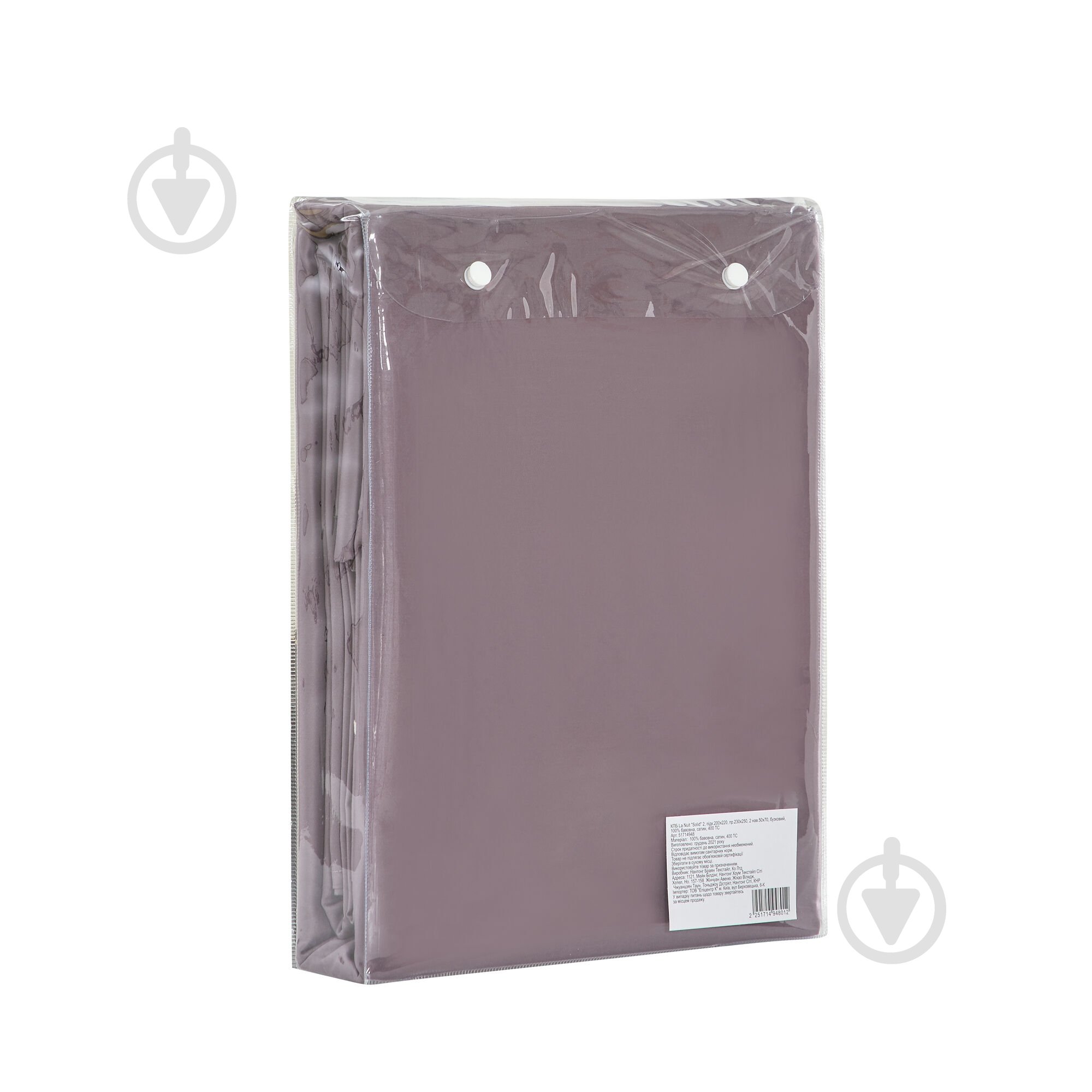 Комплект постельного белья Solid семейный сиреневый La Nuit - фото 7 Комплект постельного белья Solid семейный сиреневый La Nuit - фото 7