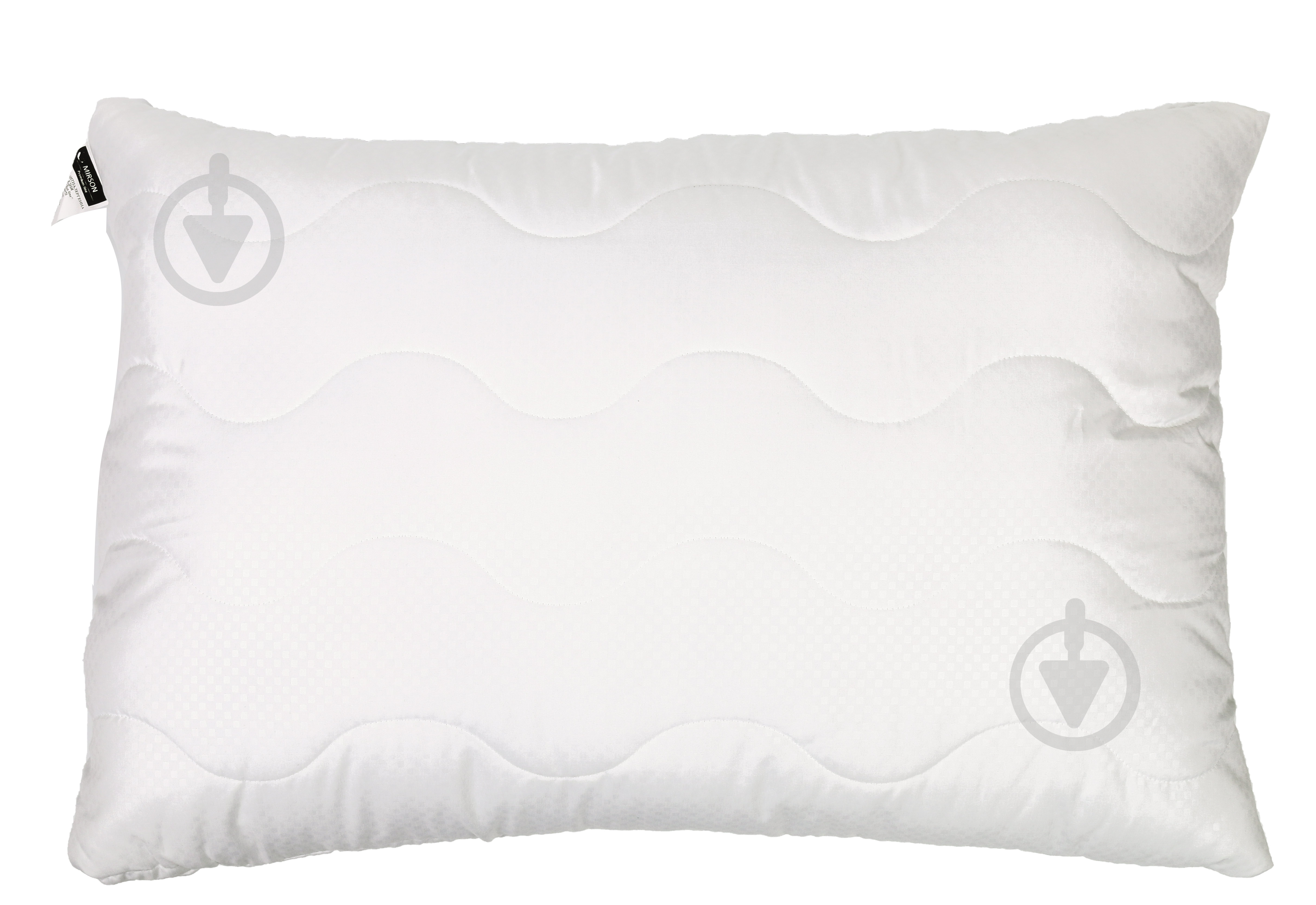 Комплект №758 Eco Light White(EcoSilk) (ковдра + подушка) 155x215 см MirSon білий - фото 4