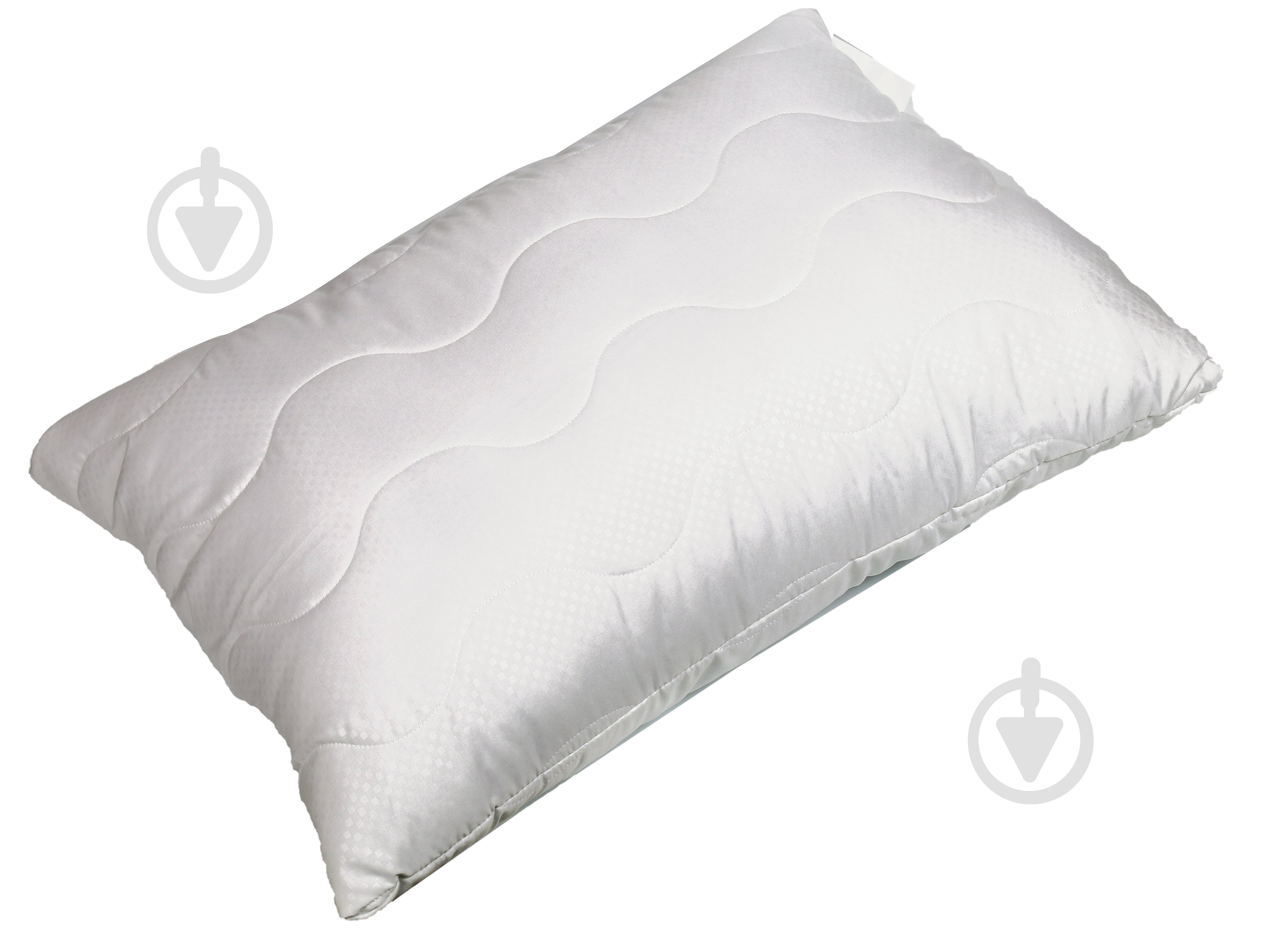 Комплект №758 Eco Light White(EcoSilk) (ковдра + подушка) 155x215 см MirSon білий - фото 3