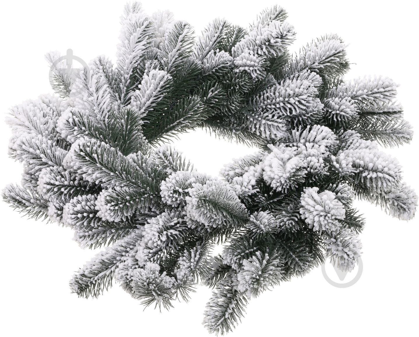 Венок новогодний литой Ковалевский заснеженный d540 мм ВЛКЗасніжений - фото 2 Венок новогодний литой Ковалевский заснеженный d540 мм ВЛКЗасніжений - фото 2