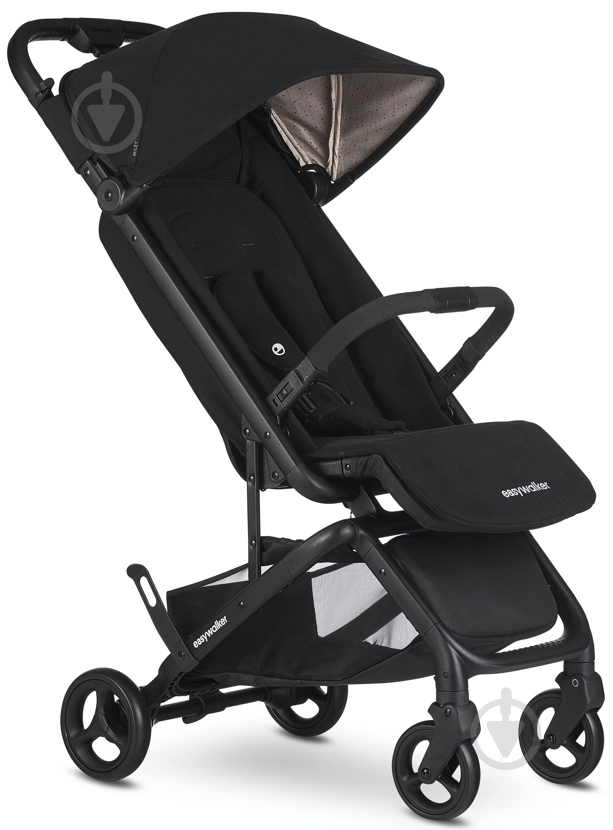 Коляска прогулочная Easywalker Miley Night Black - фото 1