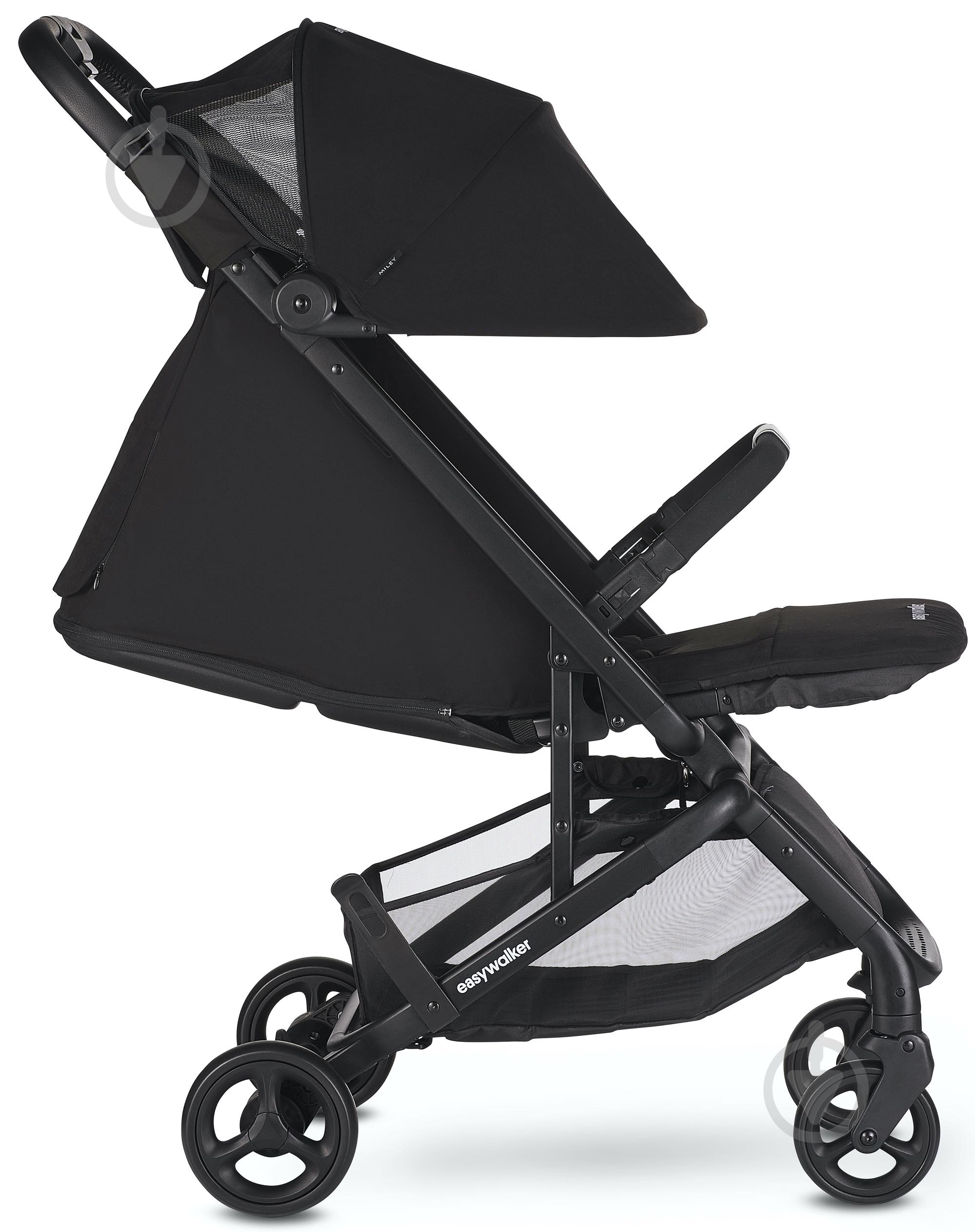 Коляска прогулочная Easywalker Miley Night Black - фото 3