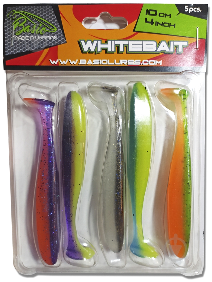 Приманка рыболовная Basic Lures Whitefish 100 мм 5 шт. - фото 1
