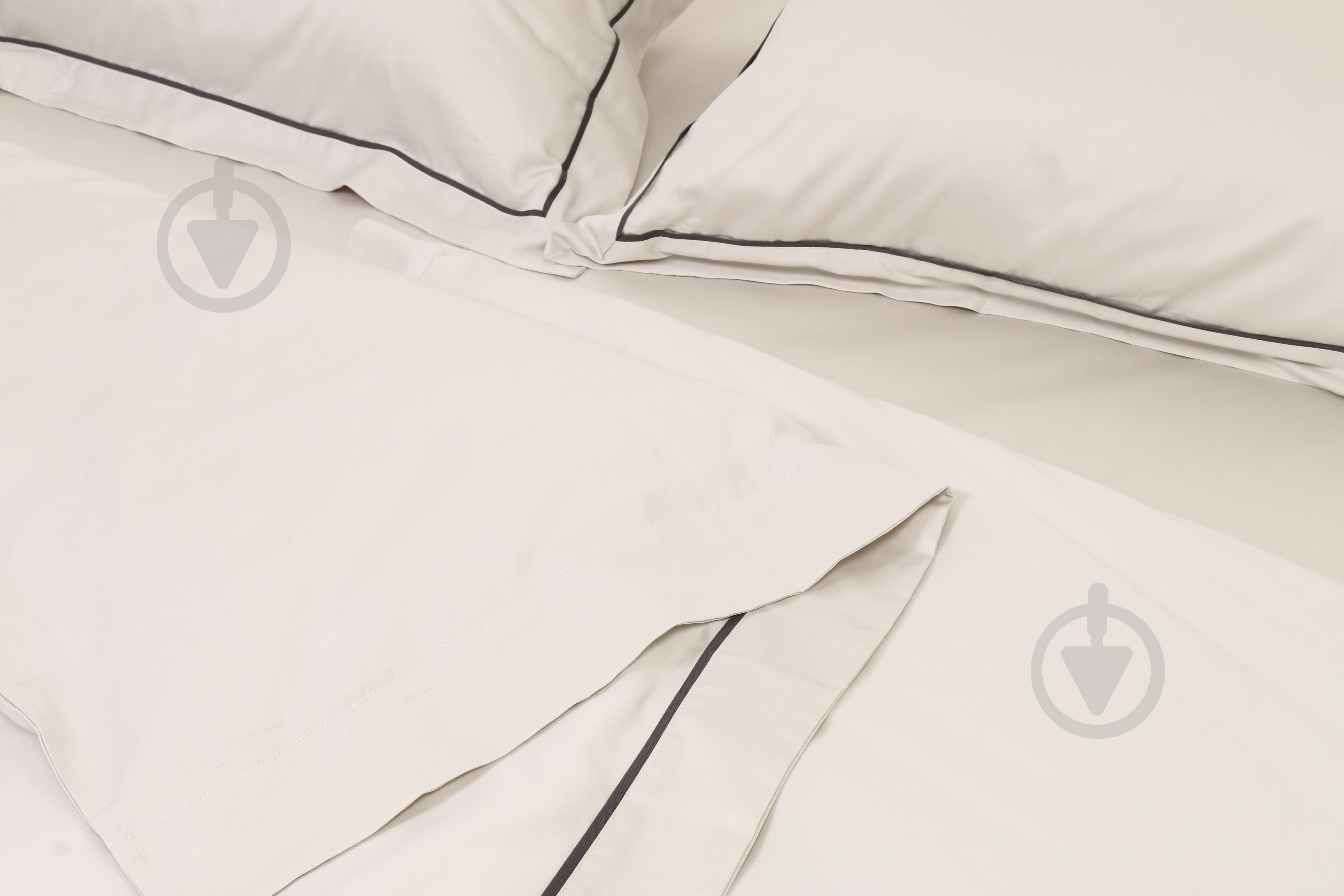 Комплект постельного белья Solid семейный серебряный La Nuit - фото 9 Комплект постельного белья Solid семейный серебряный La Nuit - фото 9