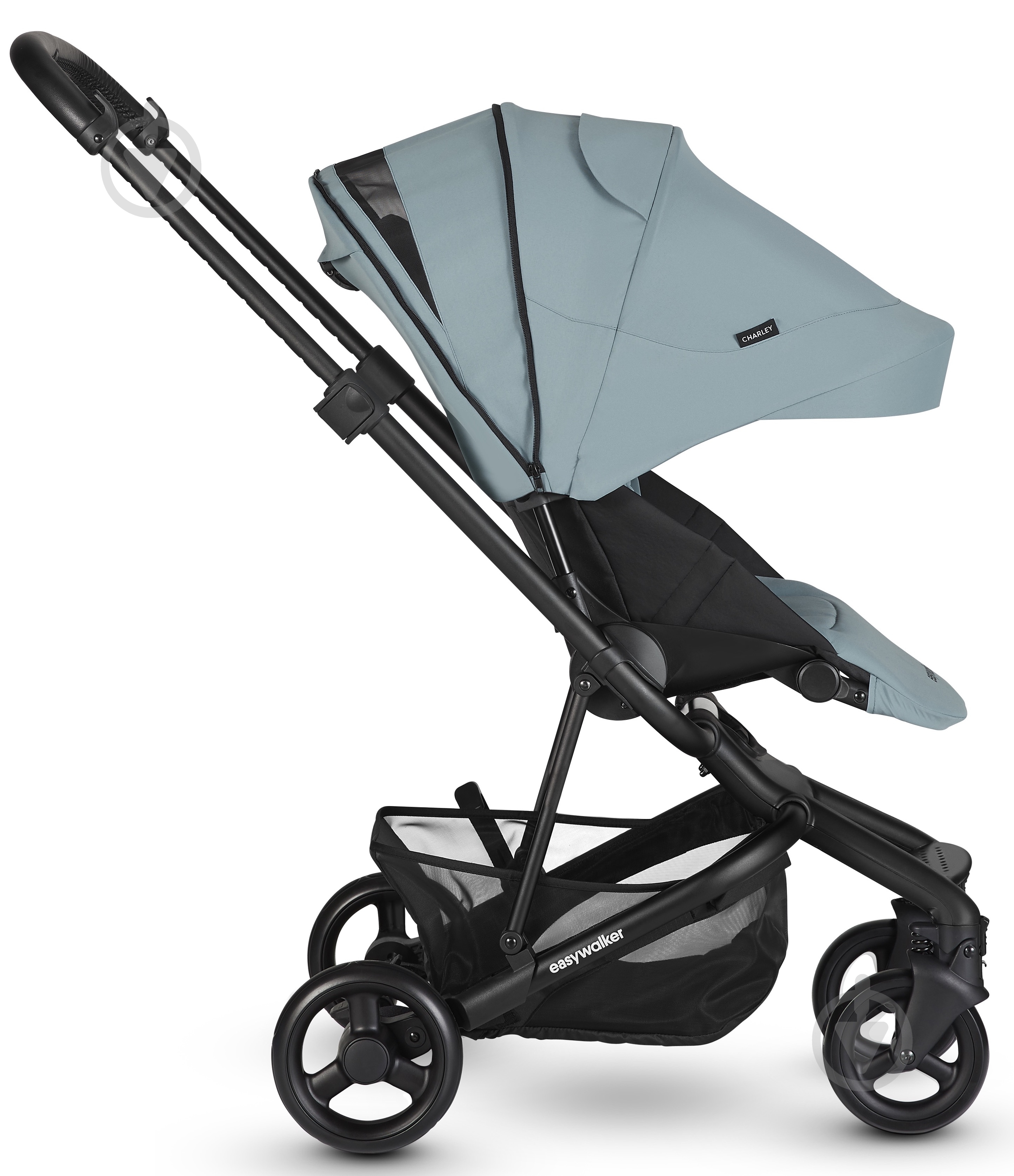 Коляска прогулочная Easywalker Full Charley Glacier Blue - фото 2 Коляска прогулочная Easywalker Full Charley Glacier Blue - фото 2