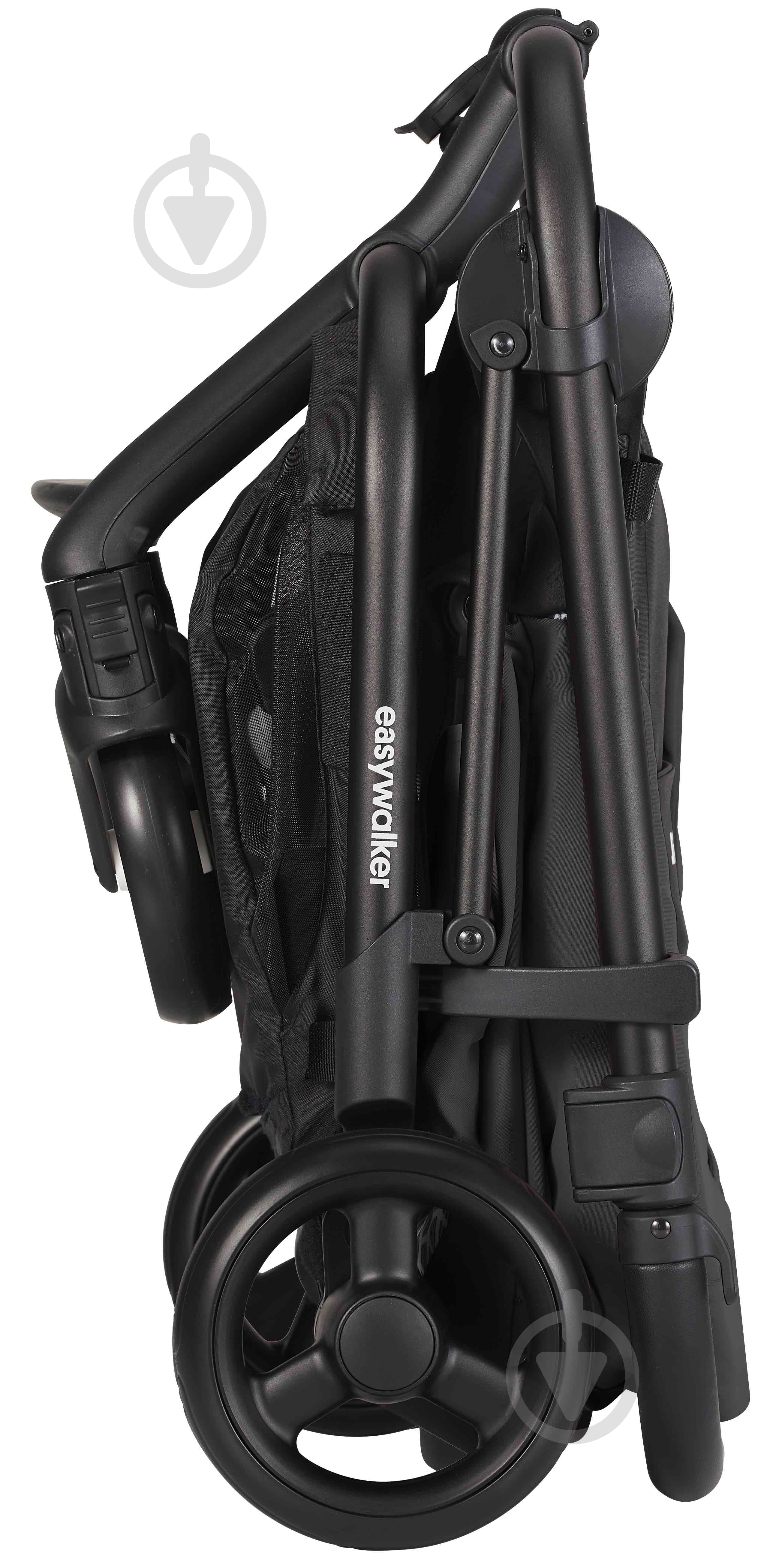 Коляска прогулочная Easywalker Full Charley Night Black - фото 4