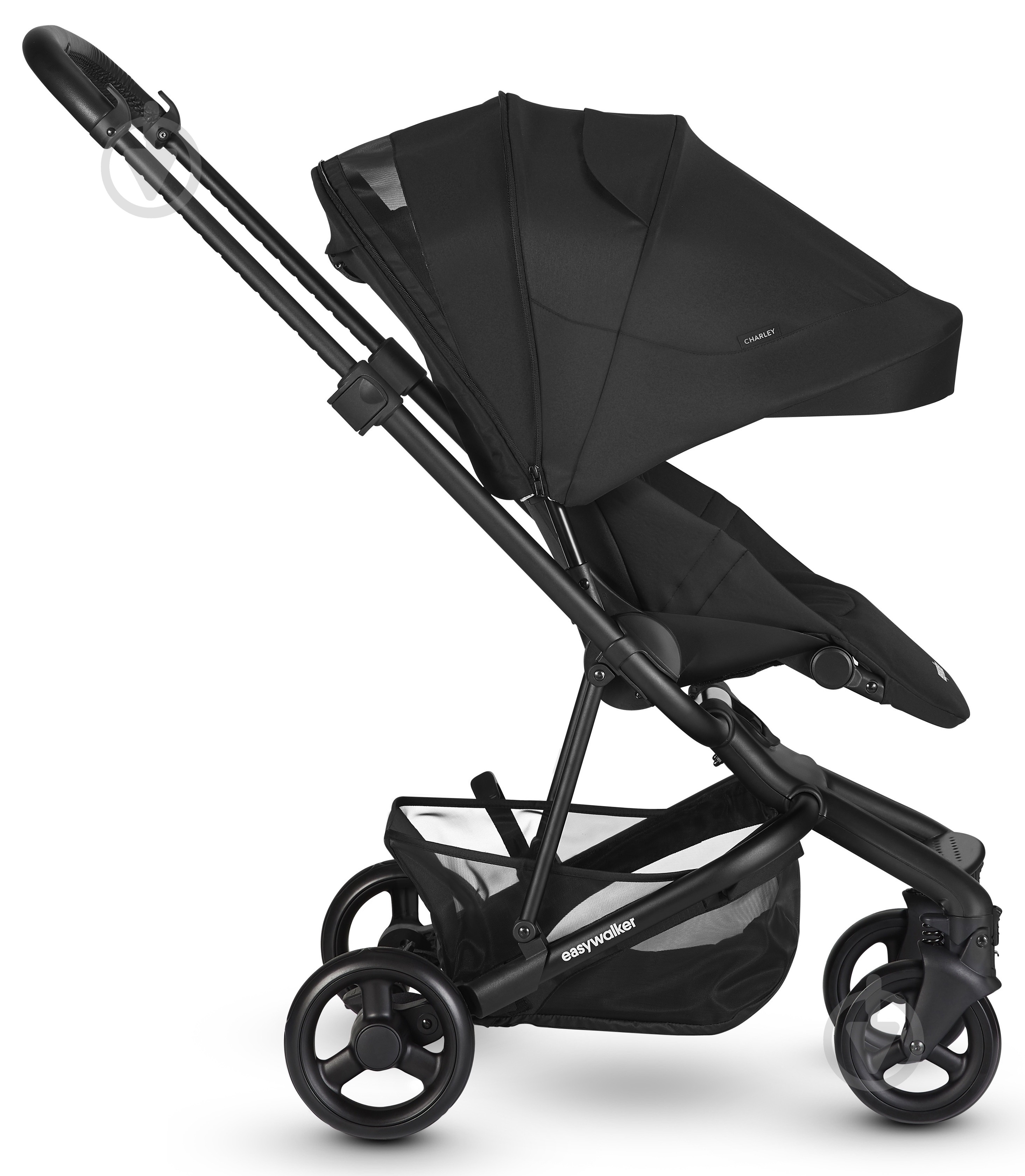 Коляска прогулочная Easywalker Full Charley Night Black - фото 3