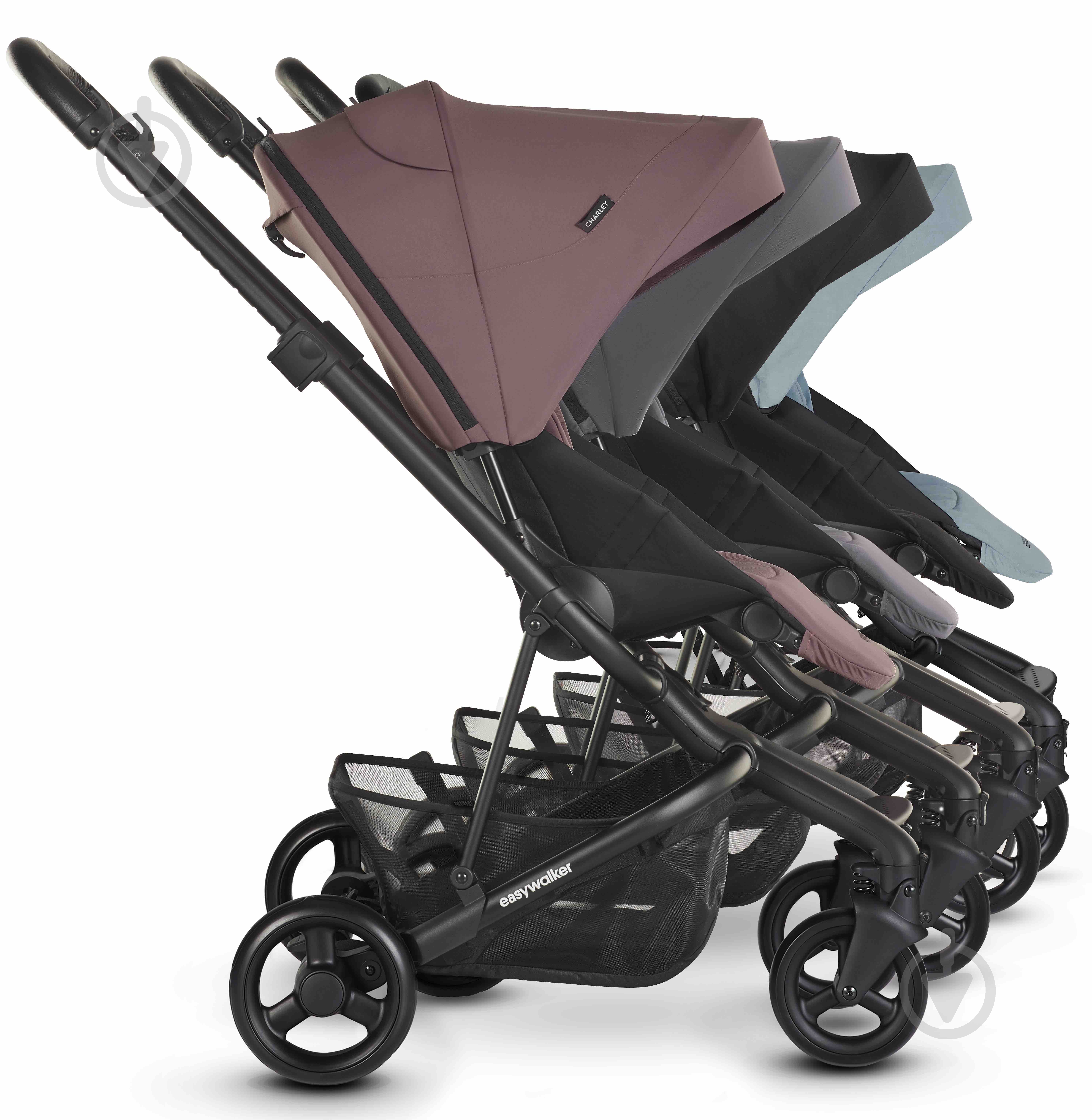 Коляска прогулочная Easywalker Full Charley Night Black - фото 5
