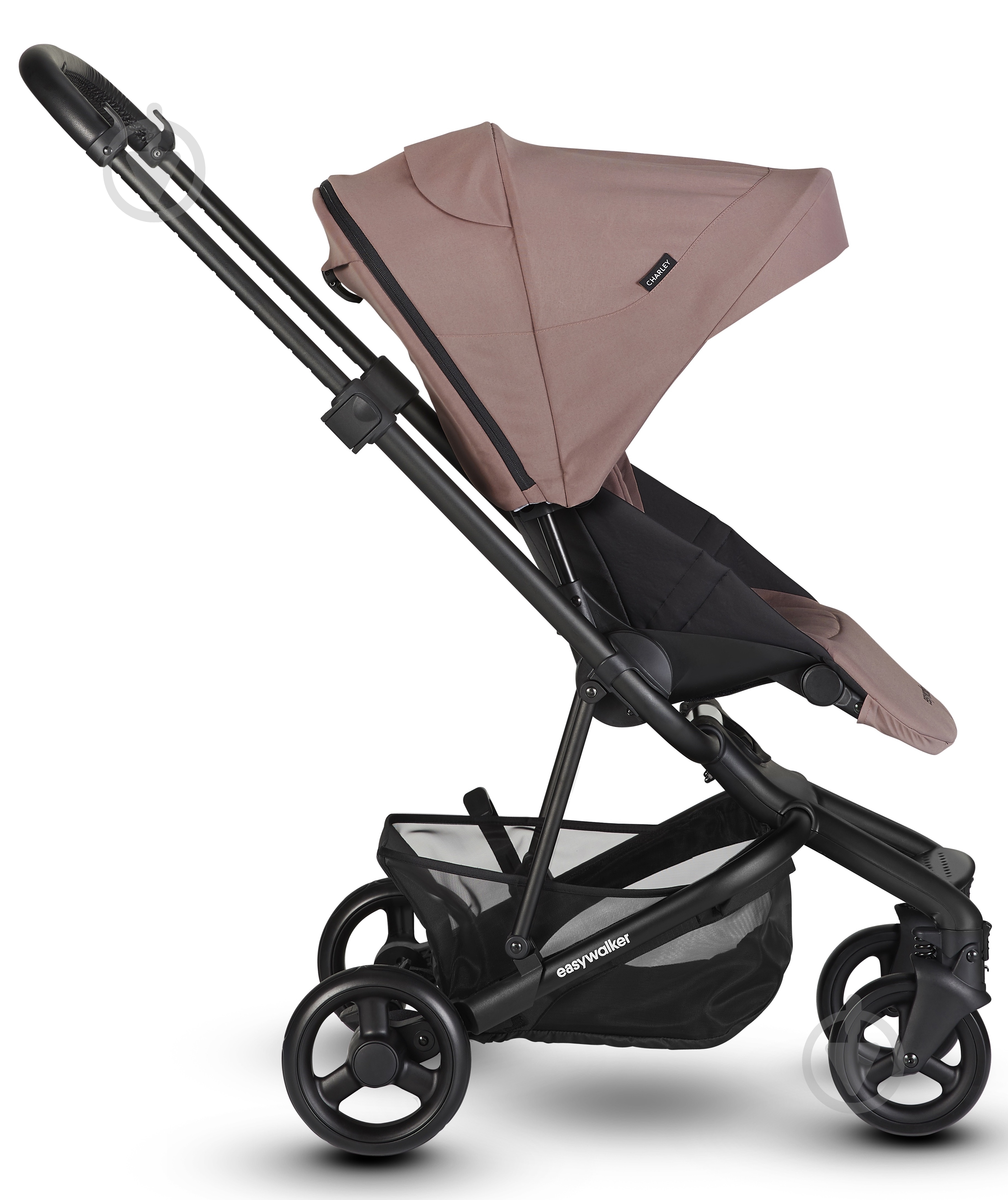 Коляска прогулочная Easywalker Full Charley Desert Pink - фото 2 Коляска прогулочная Easywalker Full Charley Desert Pink - фото 2