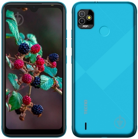 Смартфон Tecno POP 5 (BD2p) 2/32GB ice blue (4895180768354) - фото 1 Смартфон Tecno POP 5 (BD2p) 2/32GB ice blue (4895180768354) - фото 1