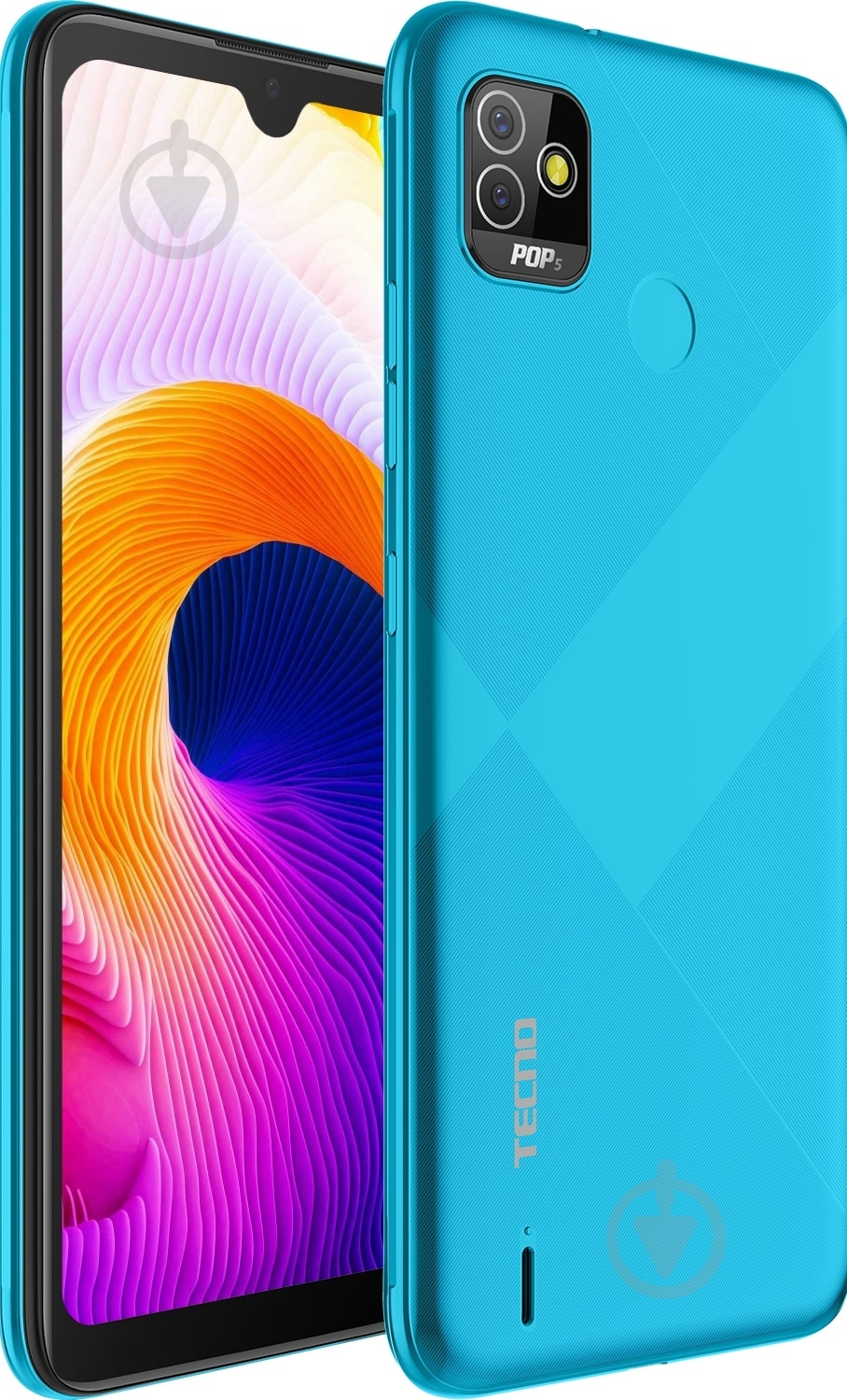 Смартфон Tecno POP 5 (BD2p) 2/32GB ice blue (4895180768354) - фото 2 Смартфон Tecno POP 5 (BD2p) 2/32GB ice blue (4895180768354) - фото 2