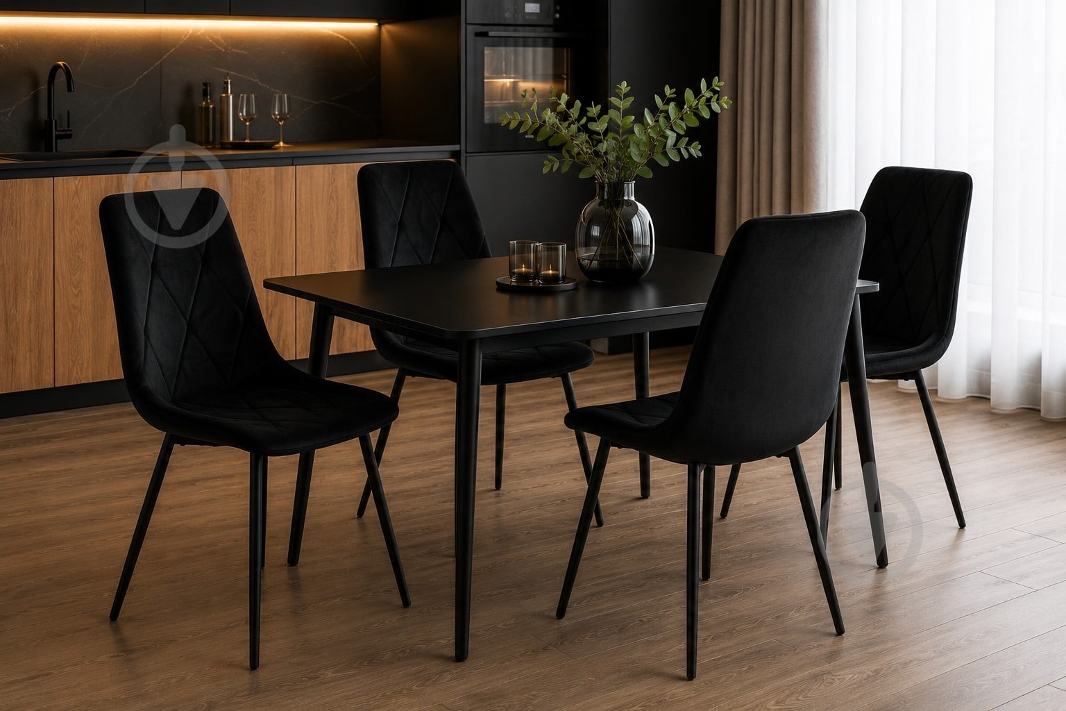 Стул Примтекс Плюс Visio black HL-19 черный / черный - фото 5 Стул Примтекс Плюс Visio black HL-19 черный / черный - фото 5