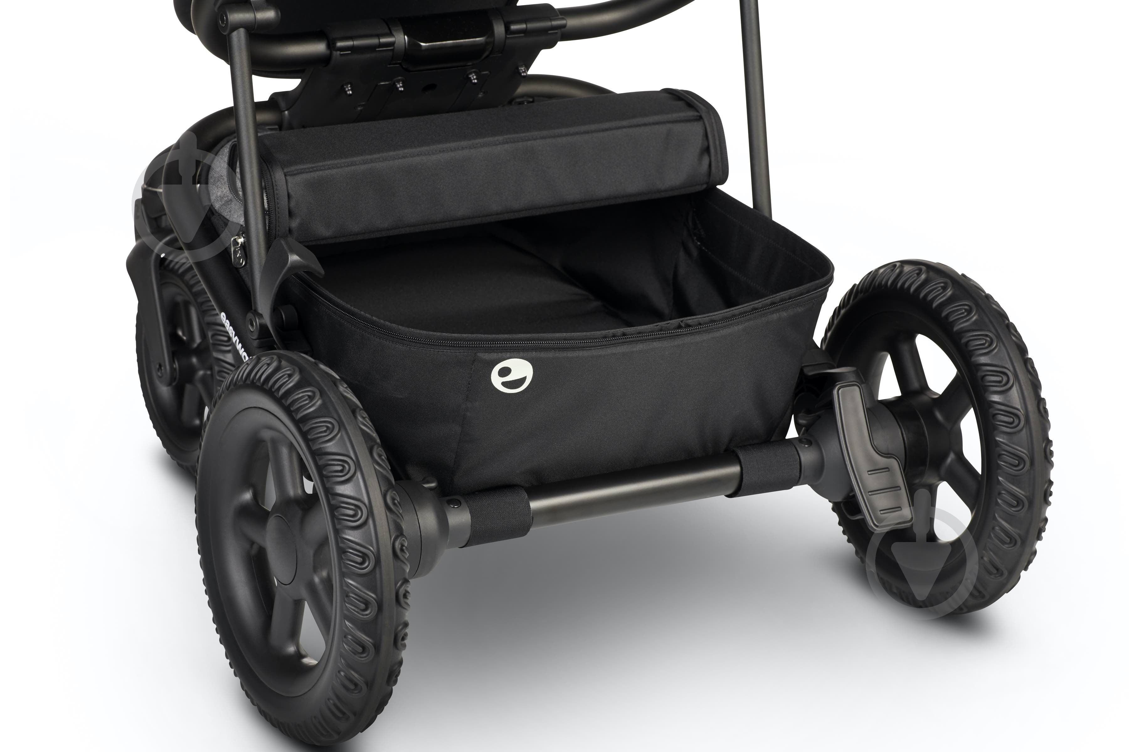 Коляска прогулочная Easywalker Full Harvey2 All-Terrain Peak Arctic Grey - фото 4