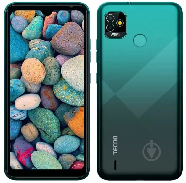 Смартфон Tecno POP 5 (BD2p) 2/32GB lake green (4895180768378) - фото 1 Смартфон Tecno POP 5 (BD2p) 2/32GB lake green (4895180768378) - фото 1
