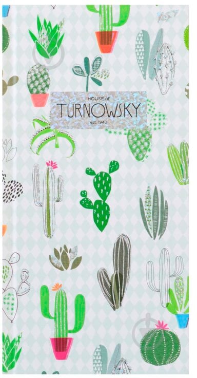 Блокнот Turnowsky. Pattern сactus 20х10 см YES - фото 1