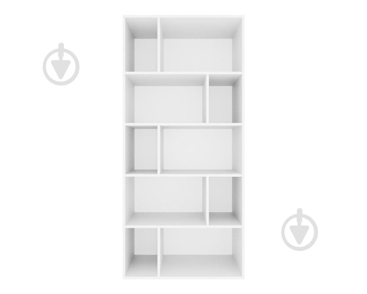 Этажерка DC Турин 1700х800х350 мм белый - фото 1 Этажерка DC Турин 1700х800х350 мм белый - фото 1