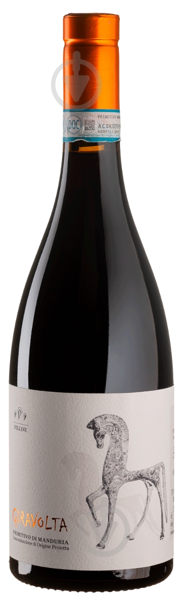 Вино Felline Primitivo Di Manduria DOP Giravolta 0,75 л - фото 1