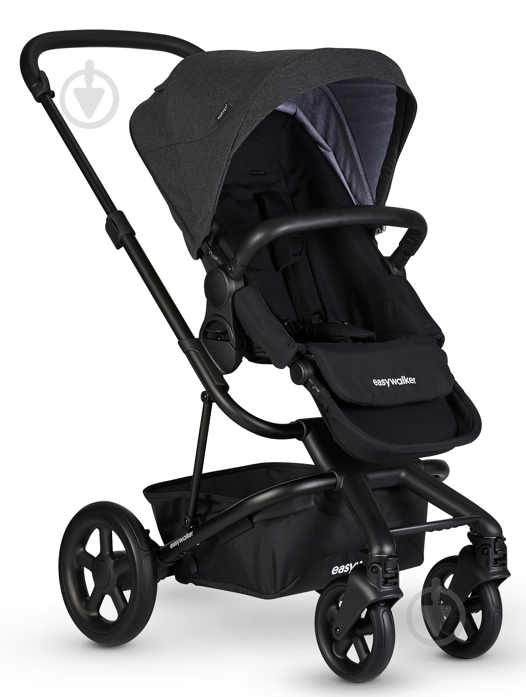 Коляска прогулочная Easywalker Full Harvey2 Night Black - фото 1 Коляска прогулочная Easywalker Full Harvey2 Night Black - фото 1
