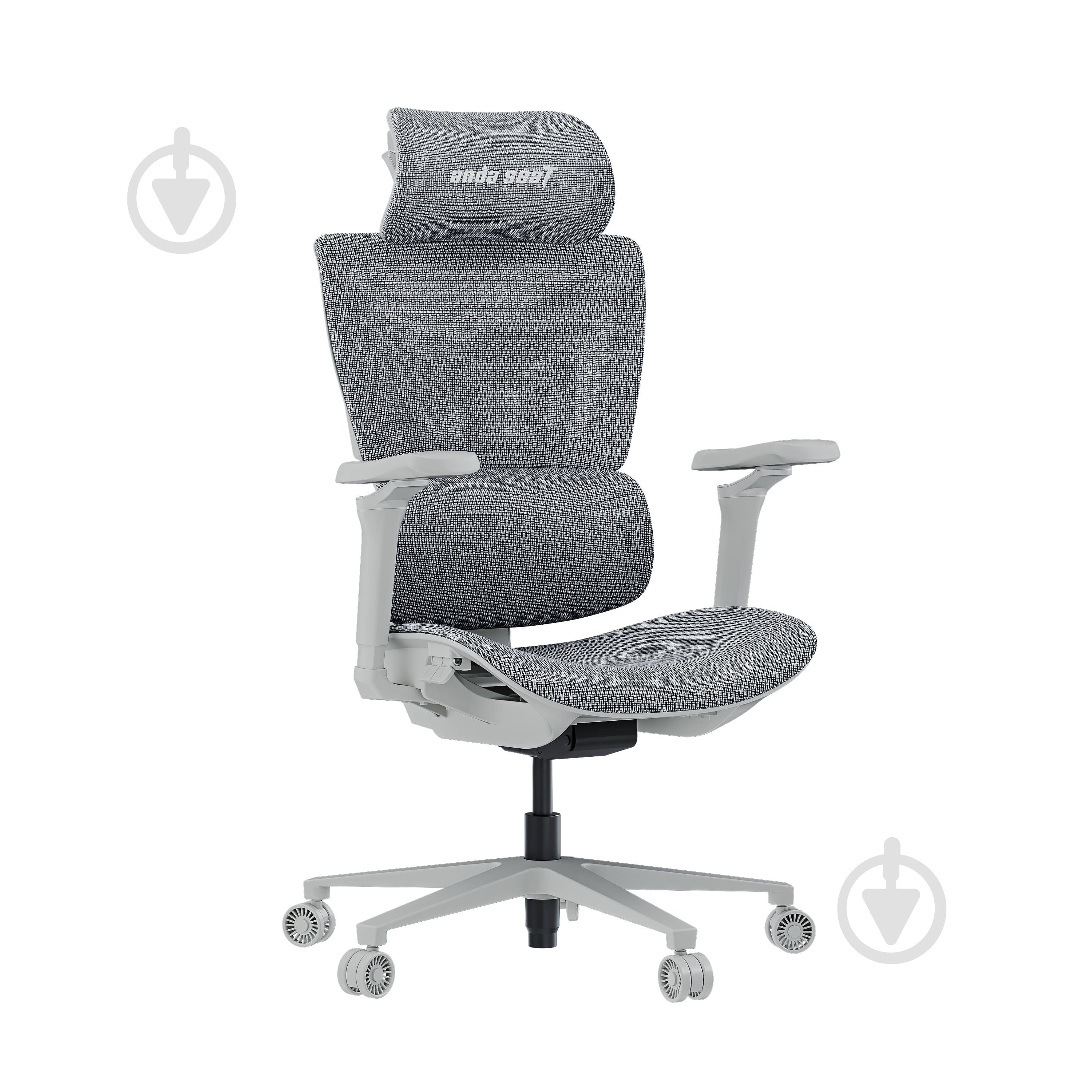 Крісло ігрове Anda Seat X-Air Pro Size XL Mesh Gray сірий - фото 3 Крісло ігрове Anda Seat X-Air Pro Size XL Mesh Gray сірий - фото 3