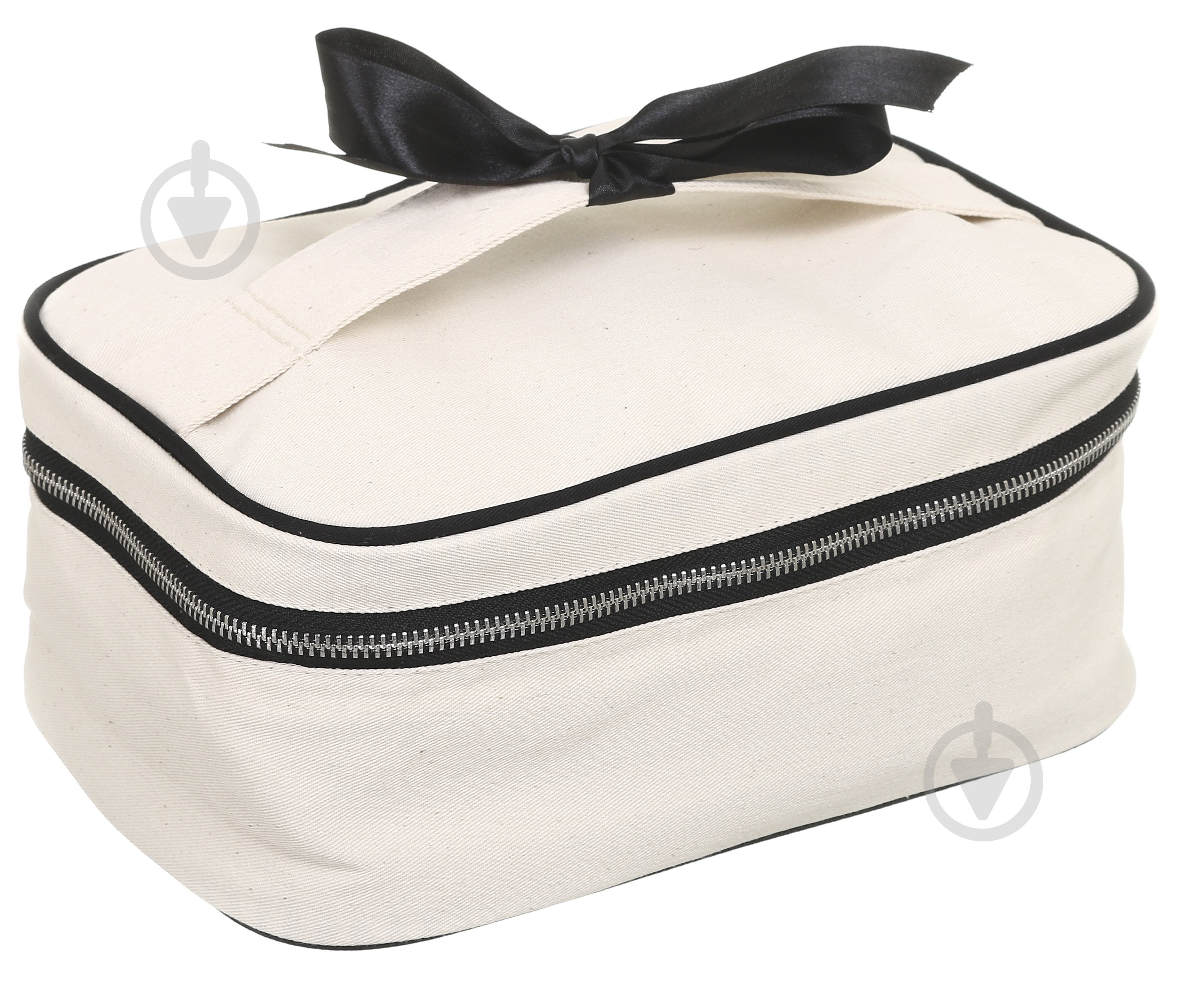 Косметичка Organize с бантиком S белый - фото 2