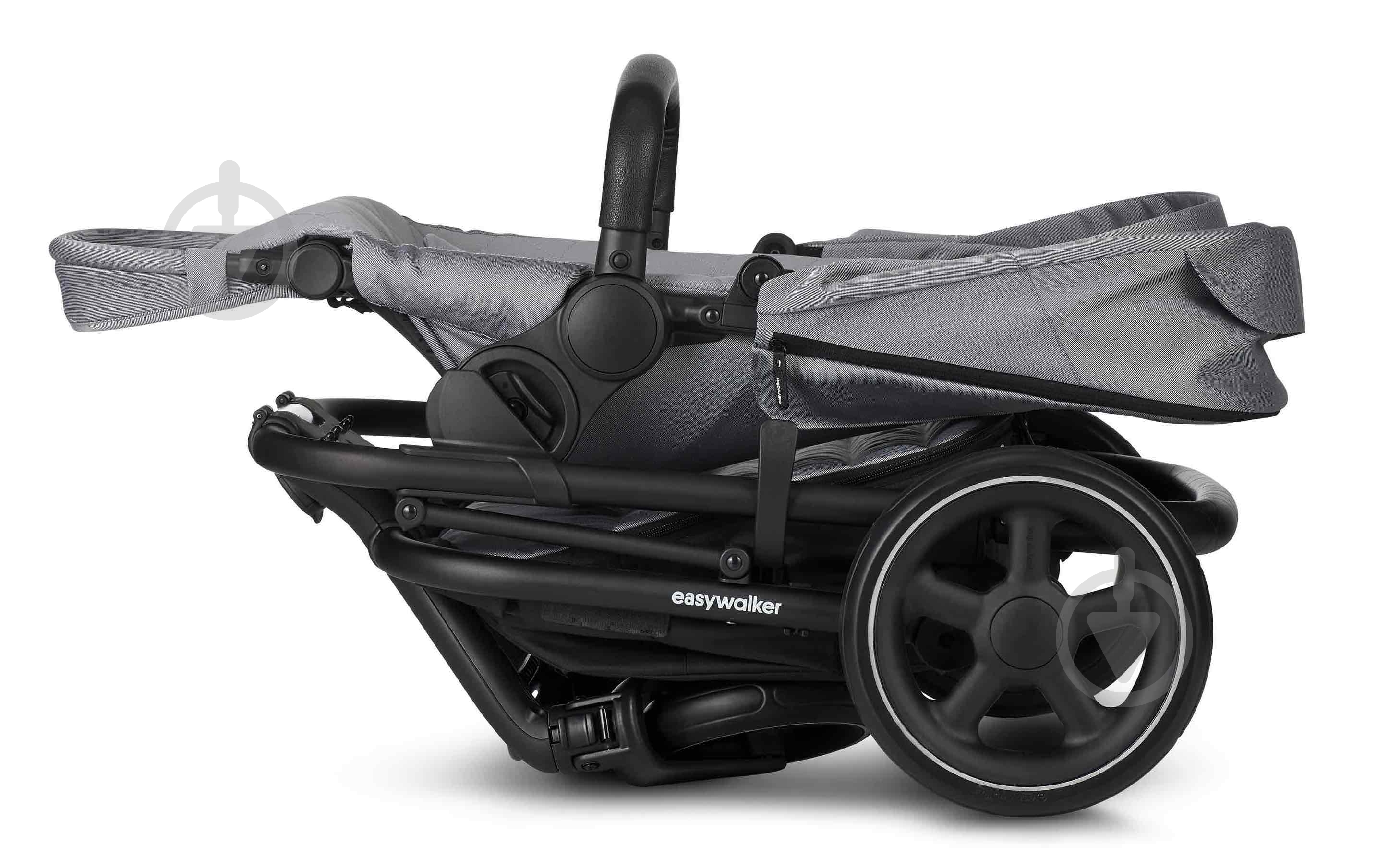 Коляска прогулочная Easywalker Full Harvey2 Premium Moonstone Grey - фото 7