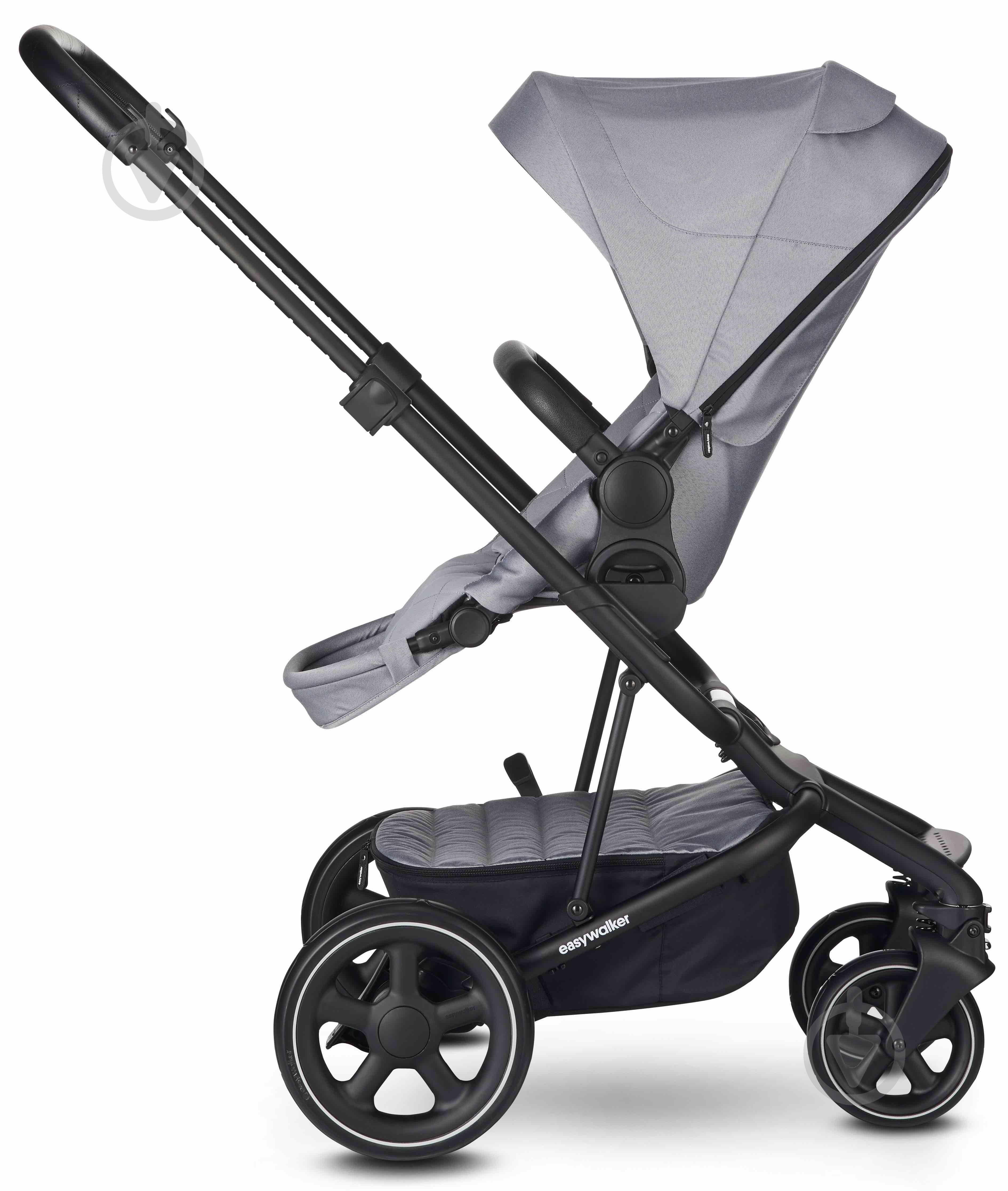 Коляска прогулочная Easywalker Full Harvey2 Premium Moonstone Grey - фото 4