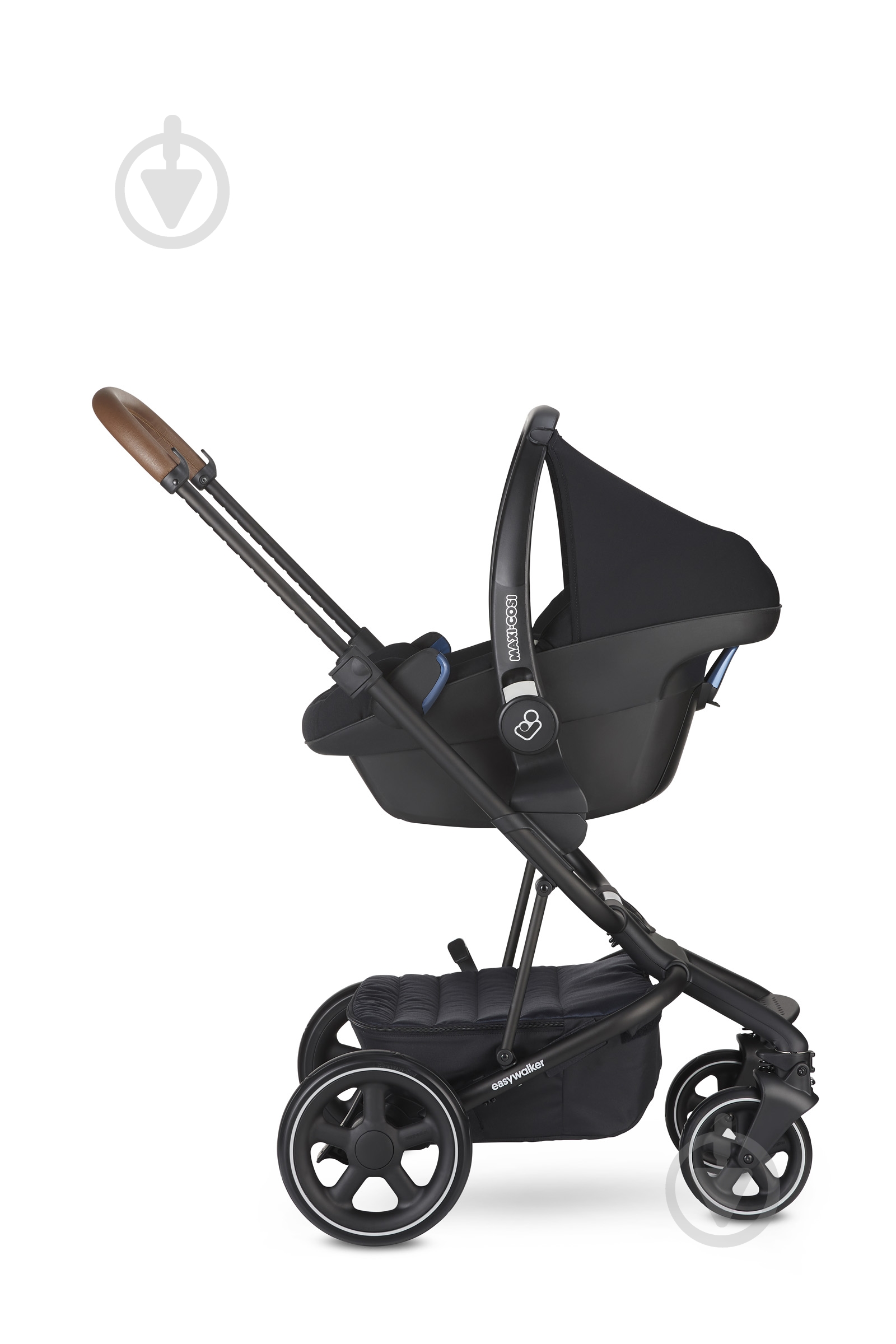 Коляска прогулочная Easywalker Full Harvey2 Premium Onyx Black - фото 5