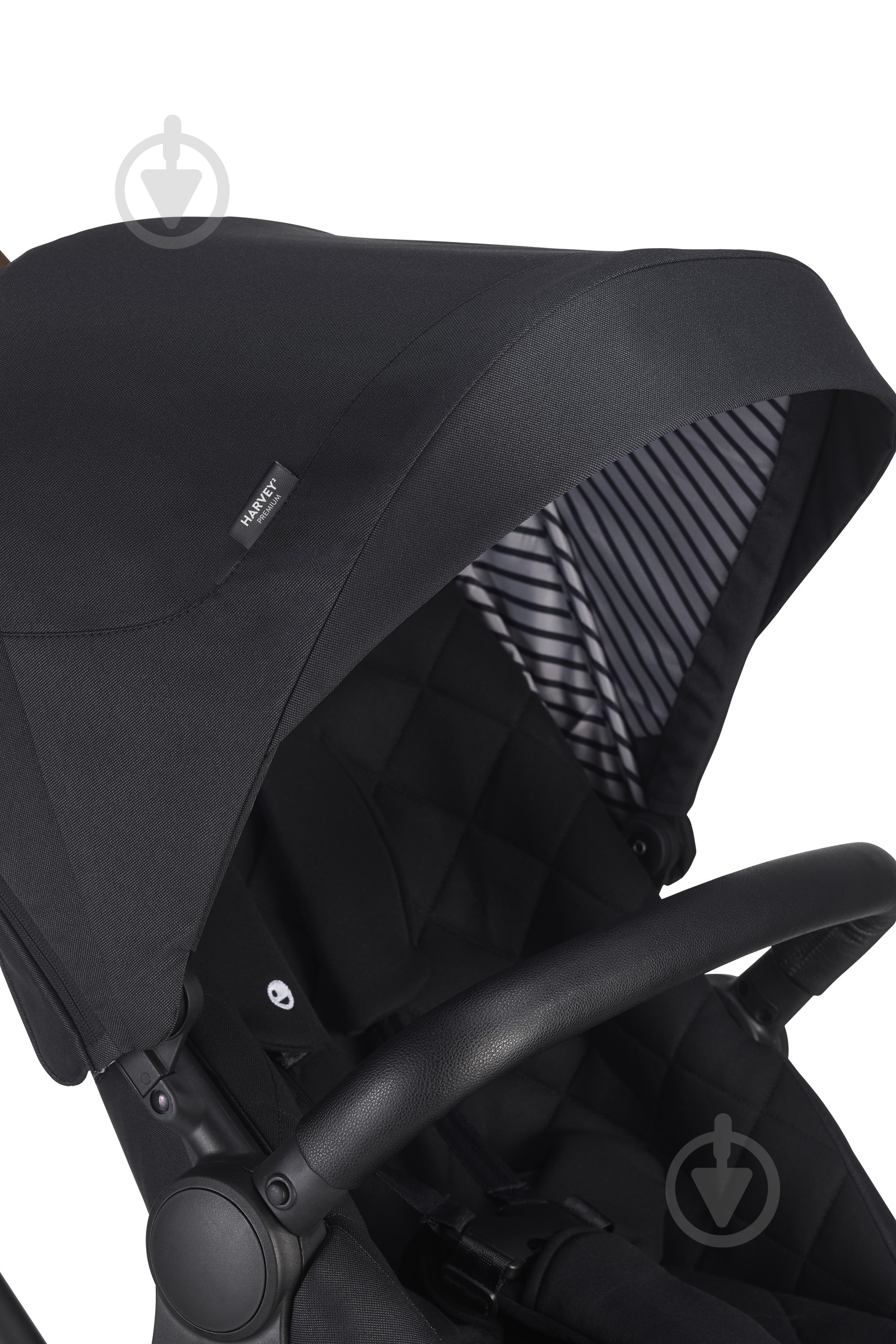 Коляска прогулочная Easywalker Full Harvey2 Premium Onyx Black - фото 4