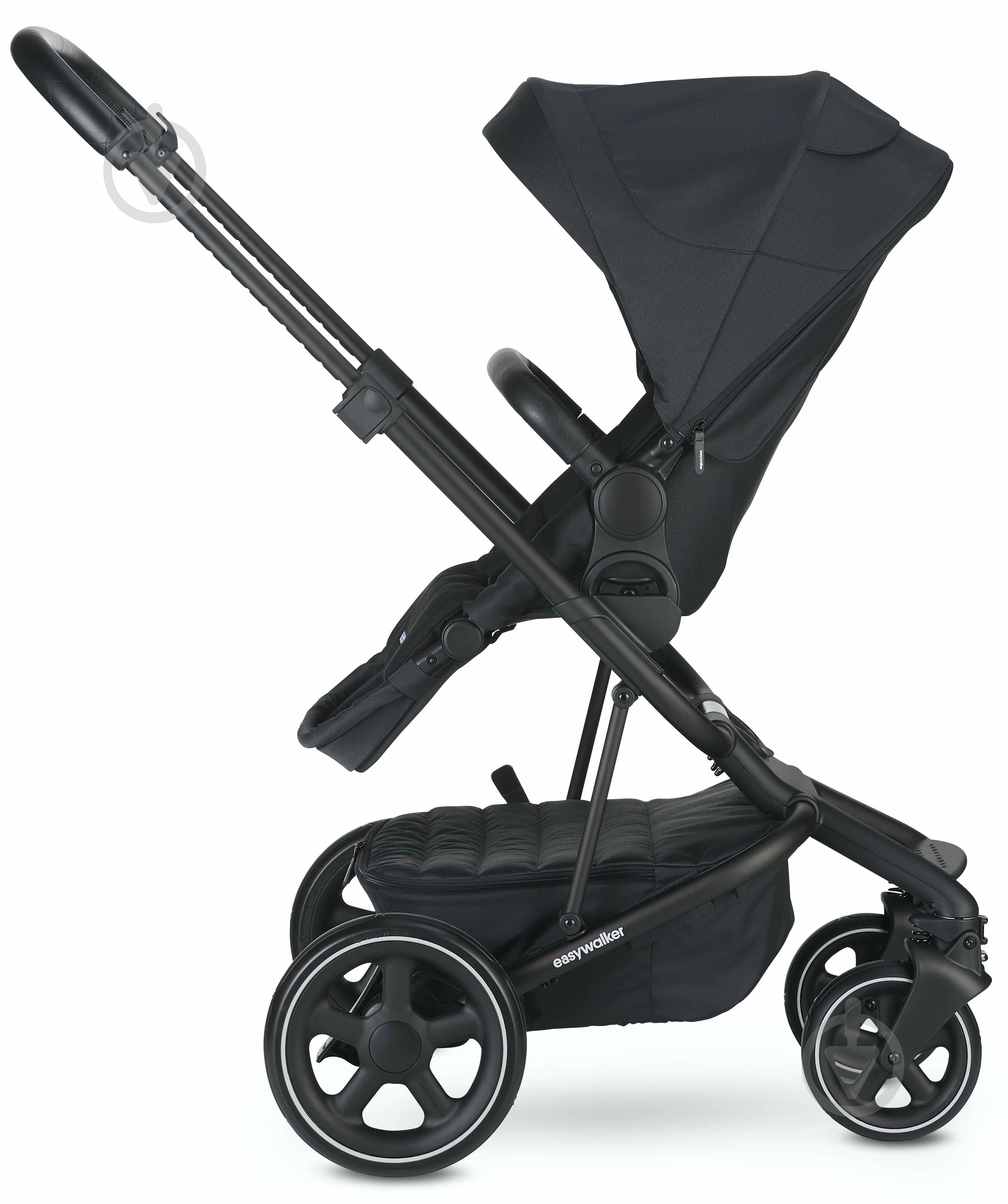 Коляска прогулочная Easywalker Full Harvey2 Premium Onyx Black - фото 2