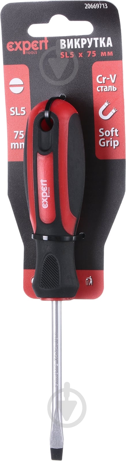Отвертка Expert ET-SD-SL5-75 - фото 2 Отвертка Expert ET-SD-SL5-75 - фото 2