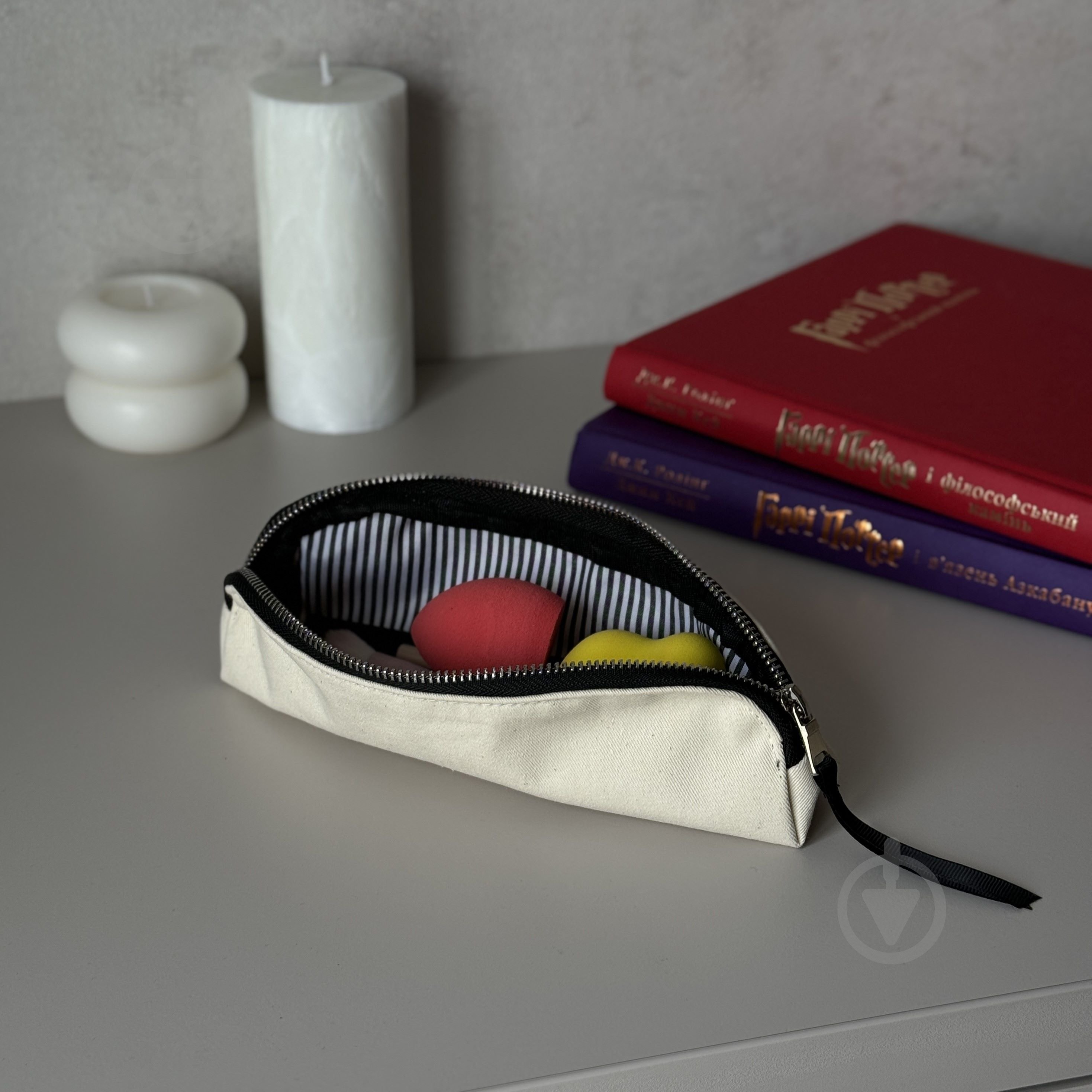 Косметичка Organize 22х8х3 см белый - фото 7