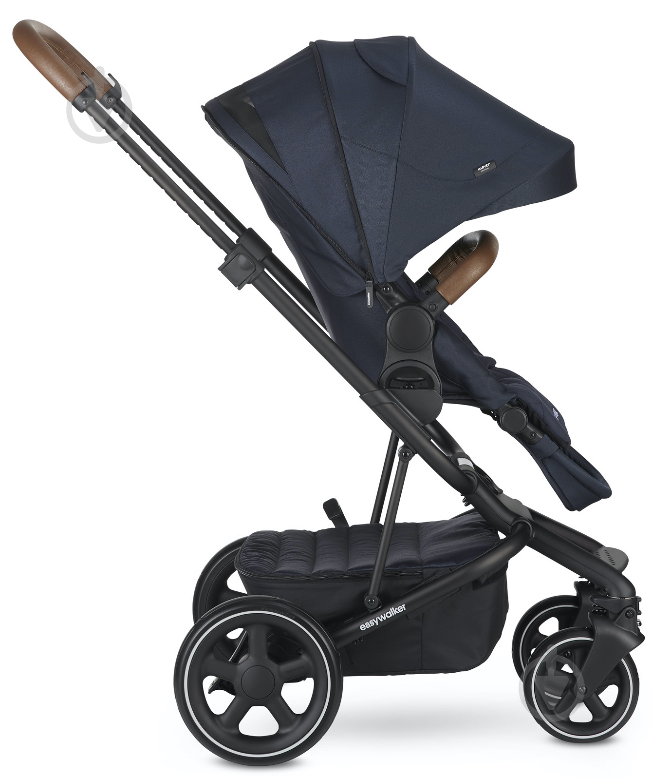 Коляска прогулочная Easywalker Full Harvey2 Premium Sapphire Blue - фото 4
