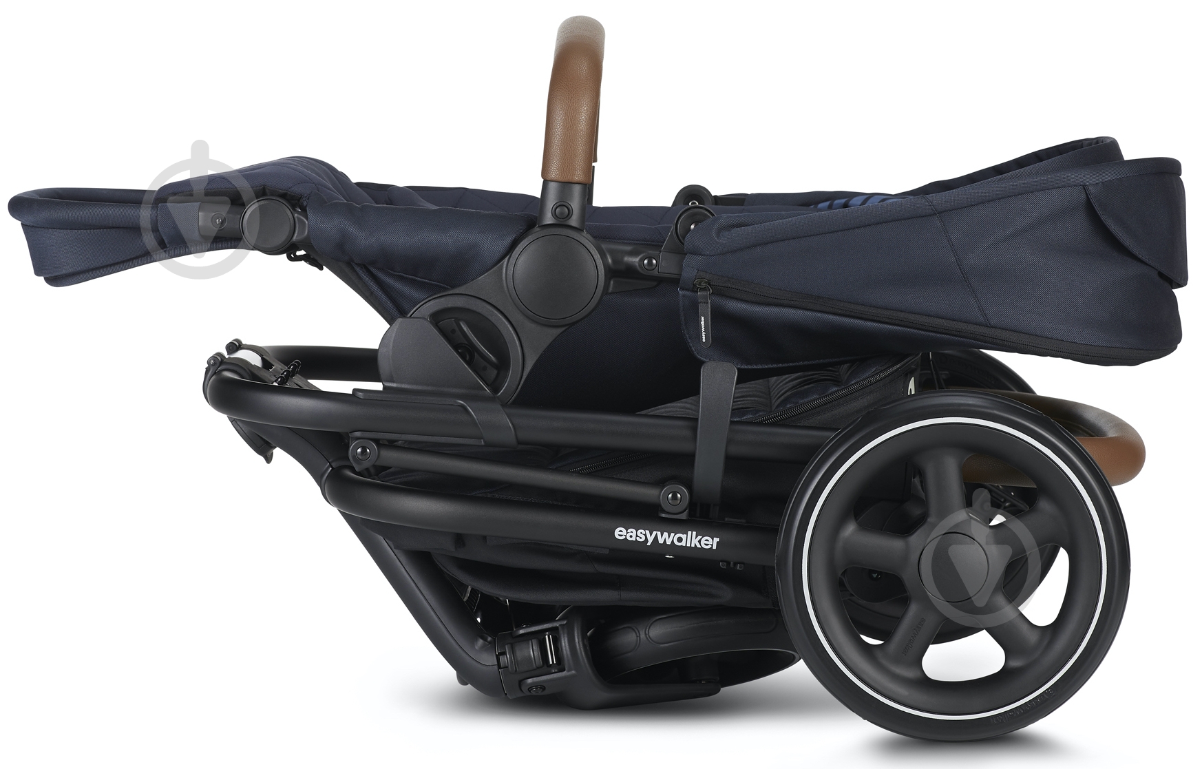 Коляска прогулочная Easywalker Full Harvey2 Premium Sapphire Blue - фото 5