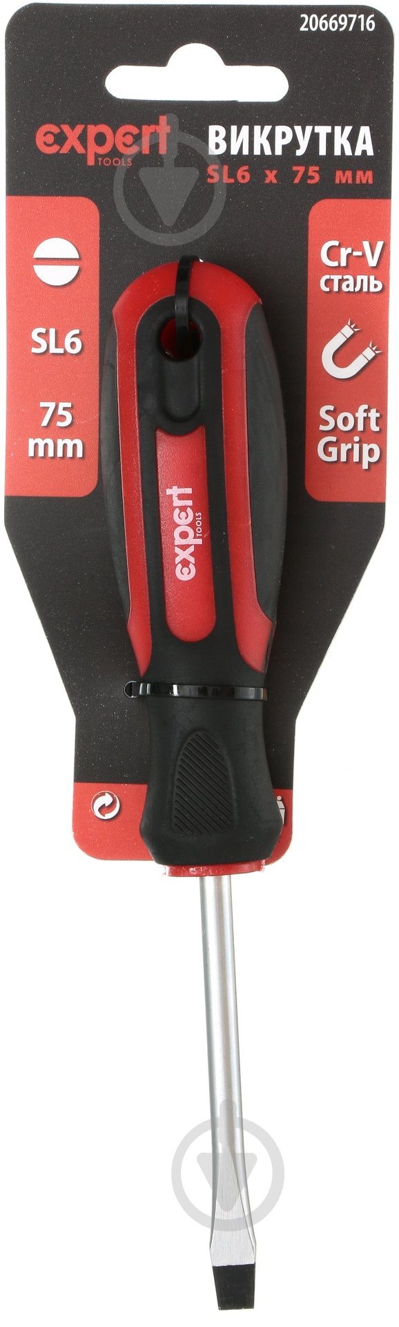 Отвертка Expert ET-SD-SL6-75 - фото 2 Отвертка Expert ET-SD-SL6-75 - фото 2