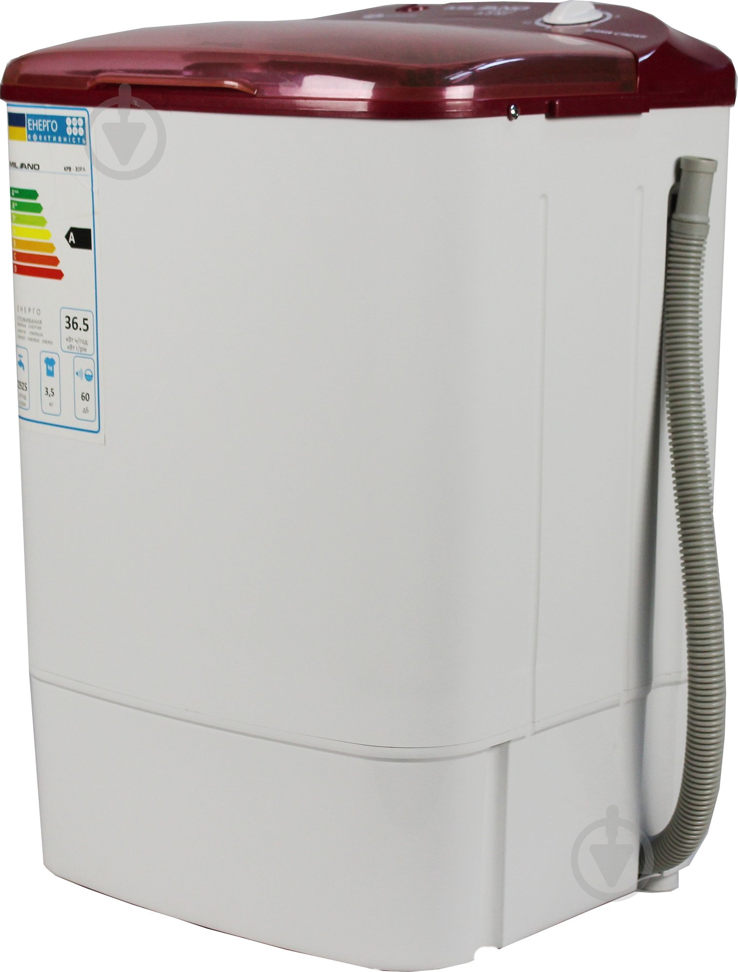 Стиральная машина Milano XPB-30 PA RED - фото 2 Стиральная машина Milano XPB-30 PA RED - фото 2